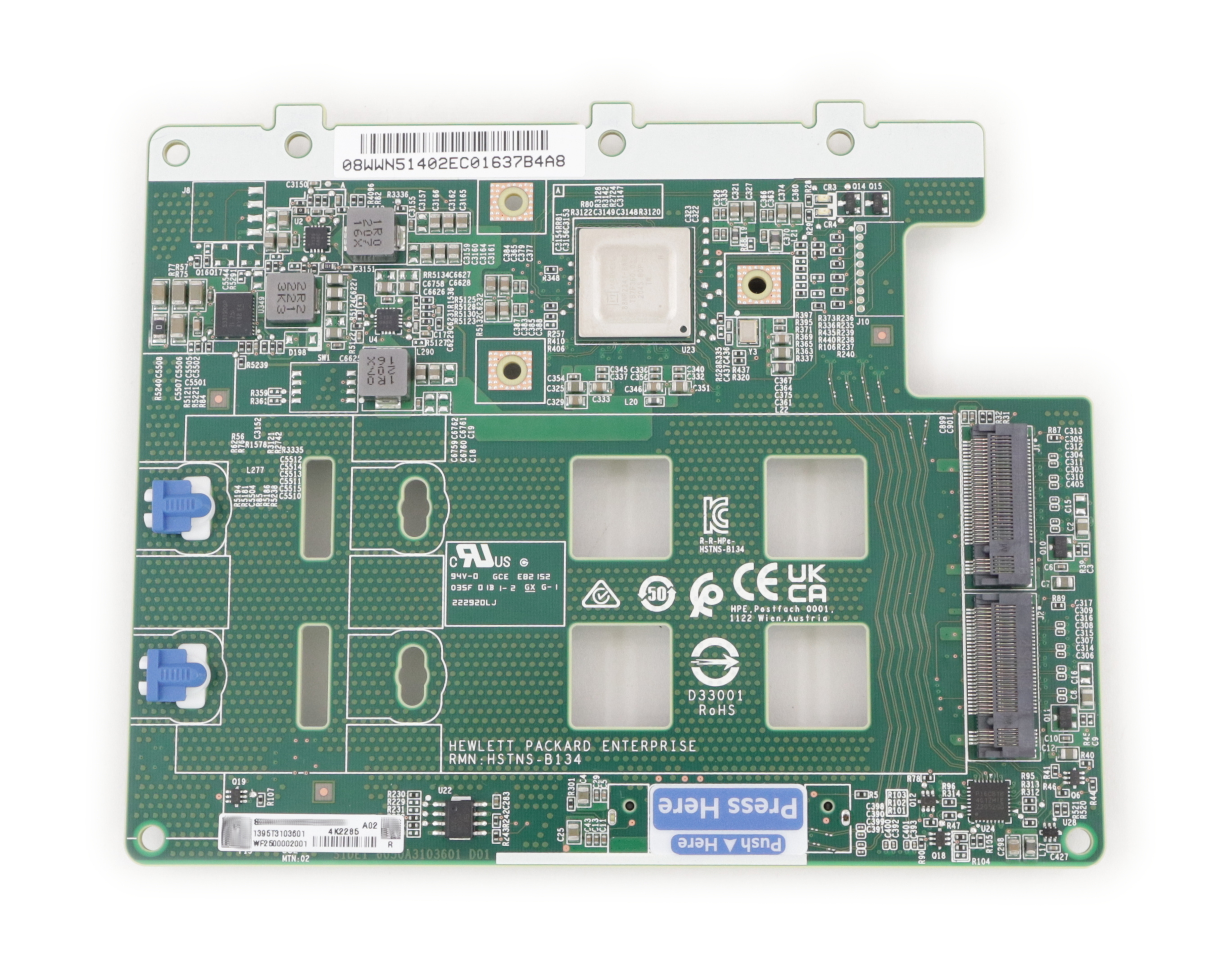 HPE Proliant NS204i-d Gen10 + NVMe PCIe3 x4 M.2 OS Boot Device P21410-B21 - Click Image to Close