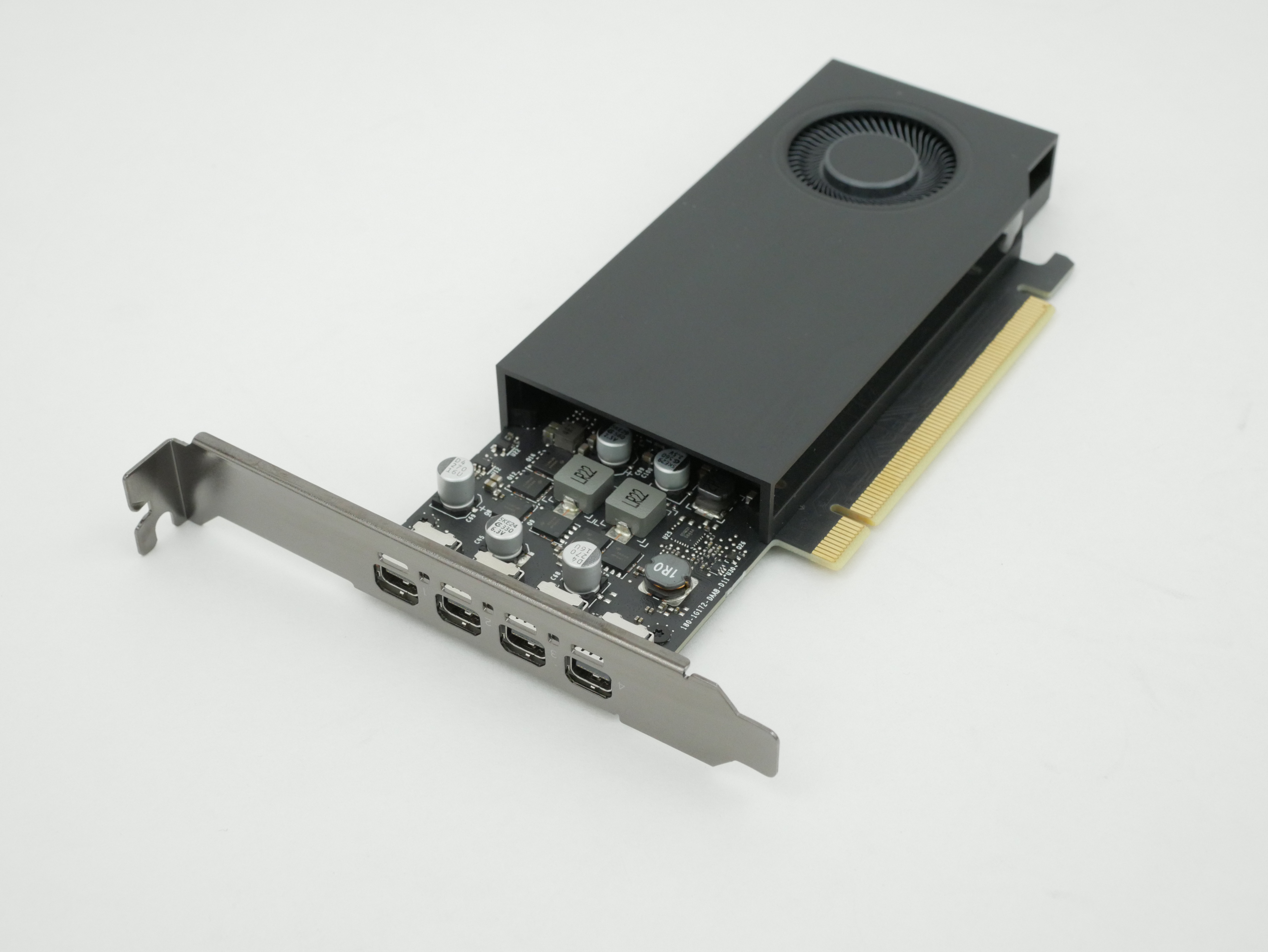 HP Nvidia RTX A1000 8GB GDDR6 PCI-e x16 4x miniDP N86122-001 N91236-001