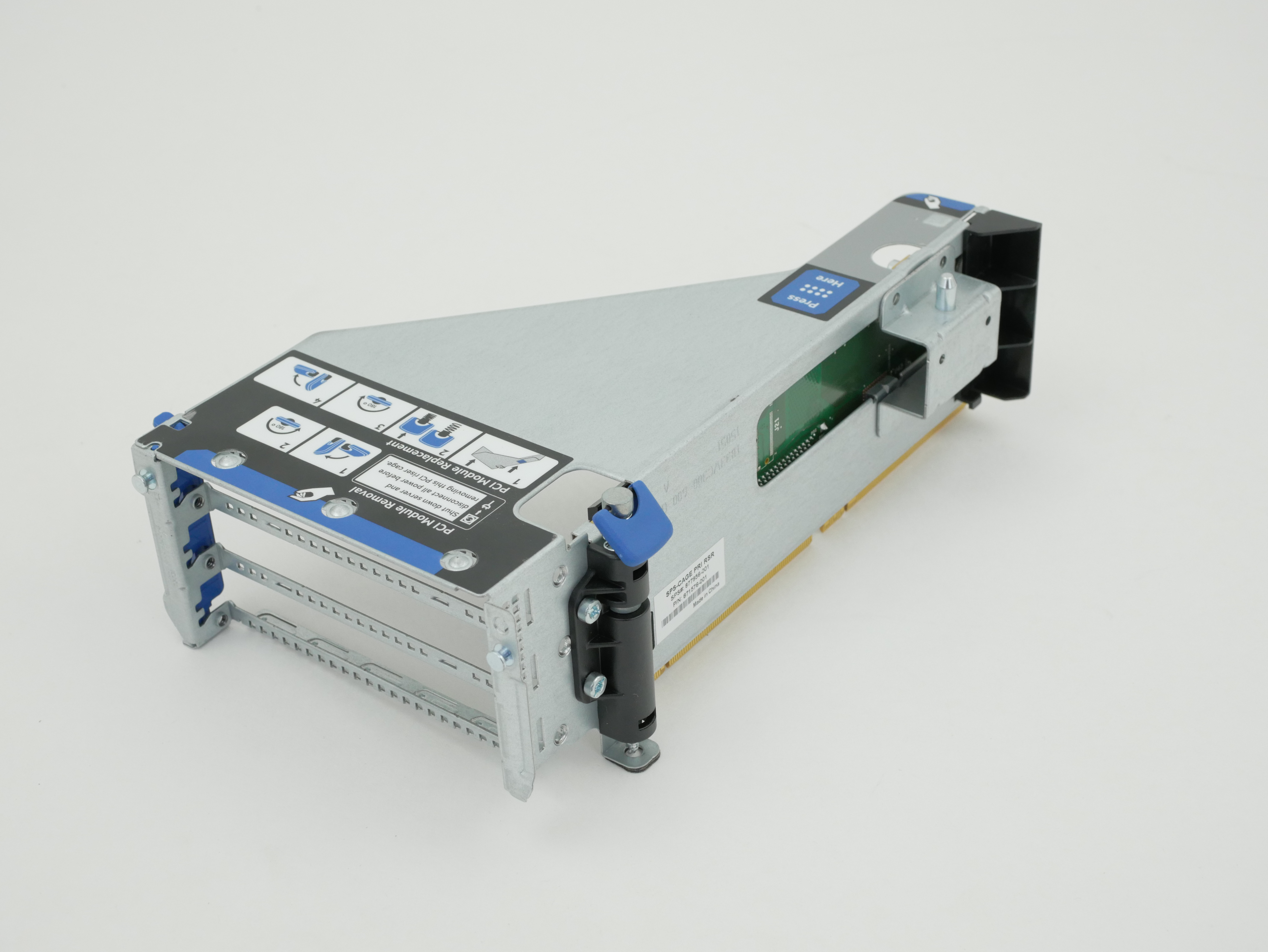 HPE ProLiant DL G10 x8 x16 PCIe Riser Card 869342-001 875058-001 870548-B21