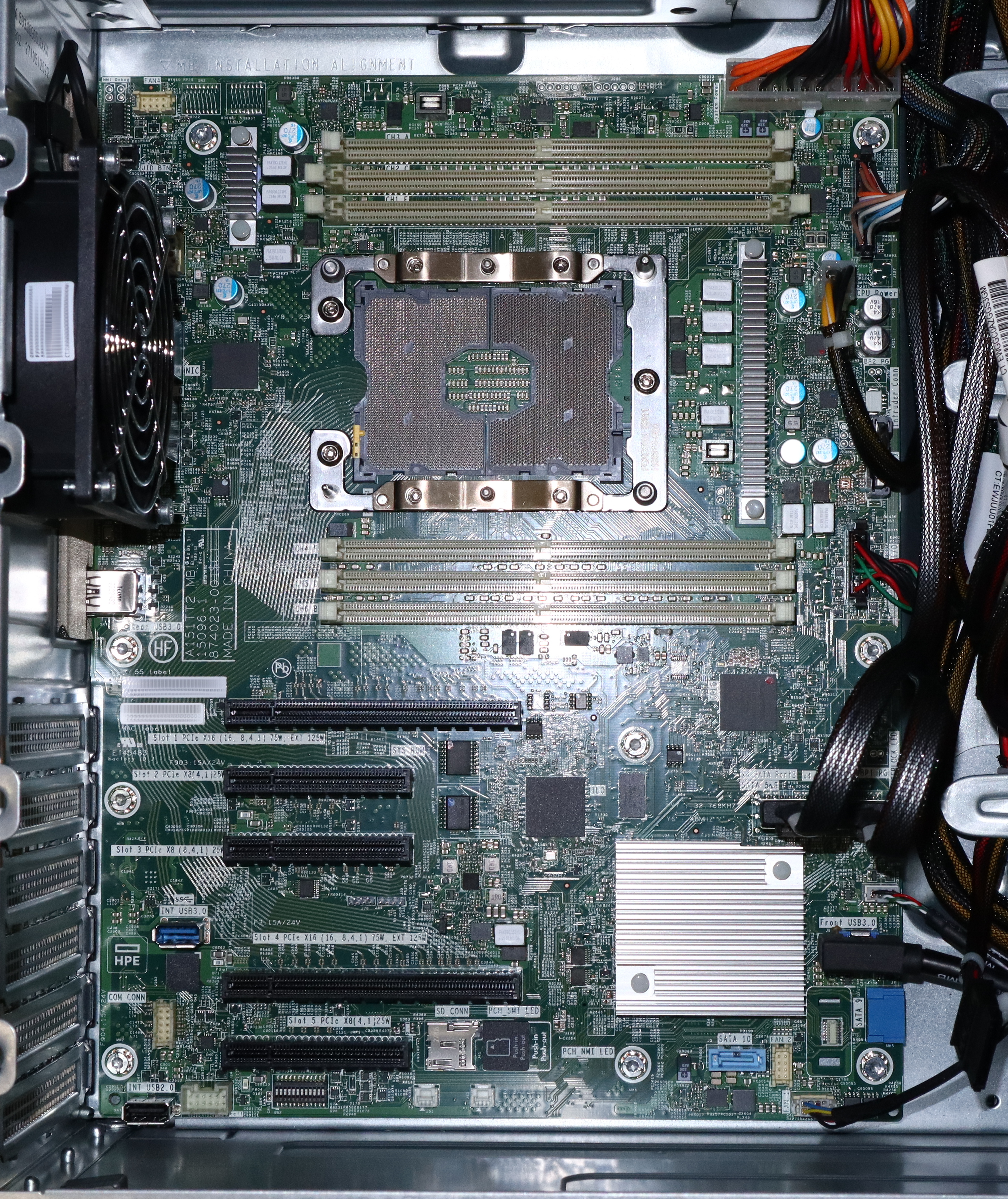 HPE ProLiant ML110 G10 Motherboard 874022-002 P11532-001