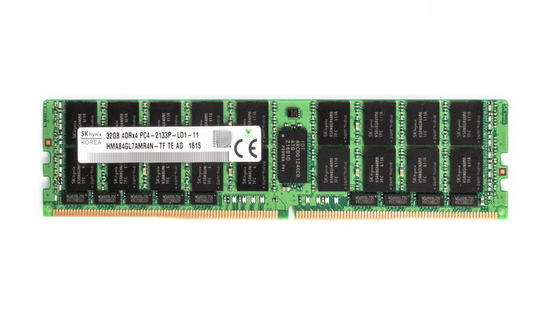 HP Hynix 32GB HMA84GL7AMR4N-TF DDR4-2133 PC4-17000 ECC 288pin 1.2v 752372-581 - Click Image to Close