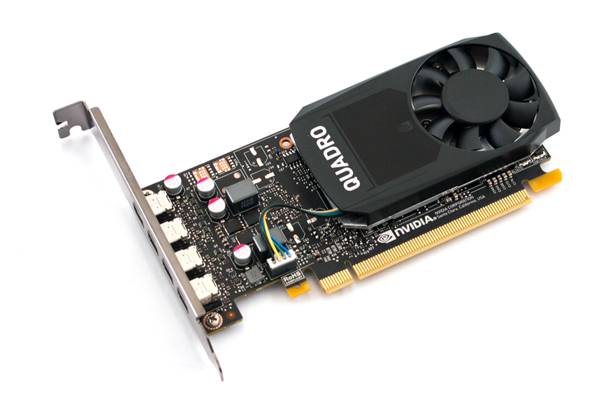 HP nVIDI Quadro P1000 4GB GDDR5 PCI Express 3.0 x16 4 Mini DP Pn: 919987-002 Spare: L85879-001 - Click Image to Close
