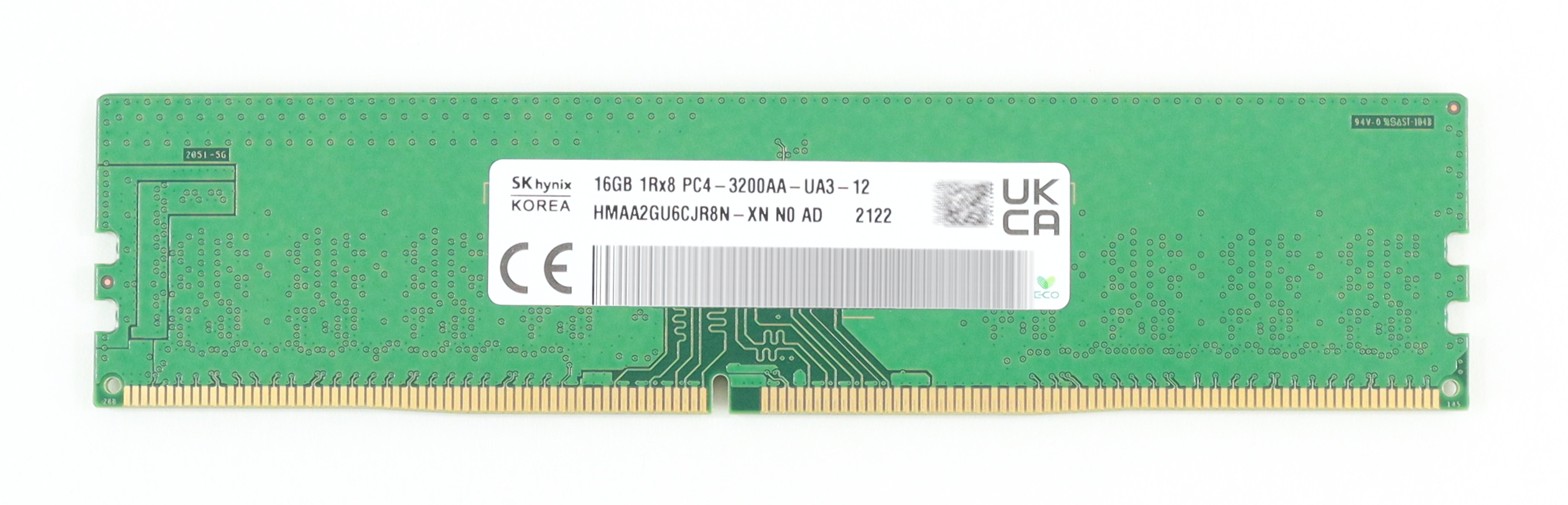 HP Hynix 16GB HMAA2GU6CJR8N-XN PC4-3200AA DDR4 ECC 141H3AT L94255-5A1 - Click Image to Close