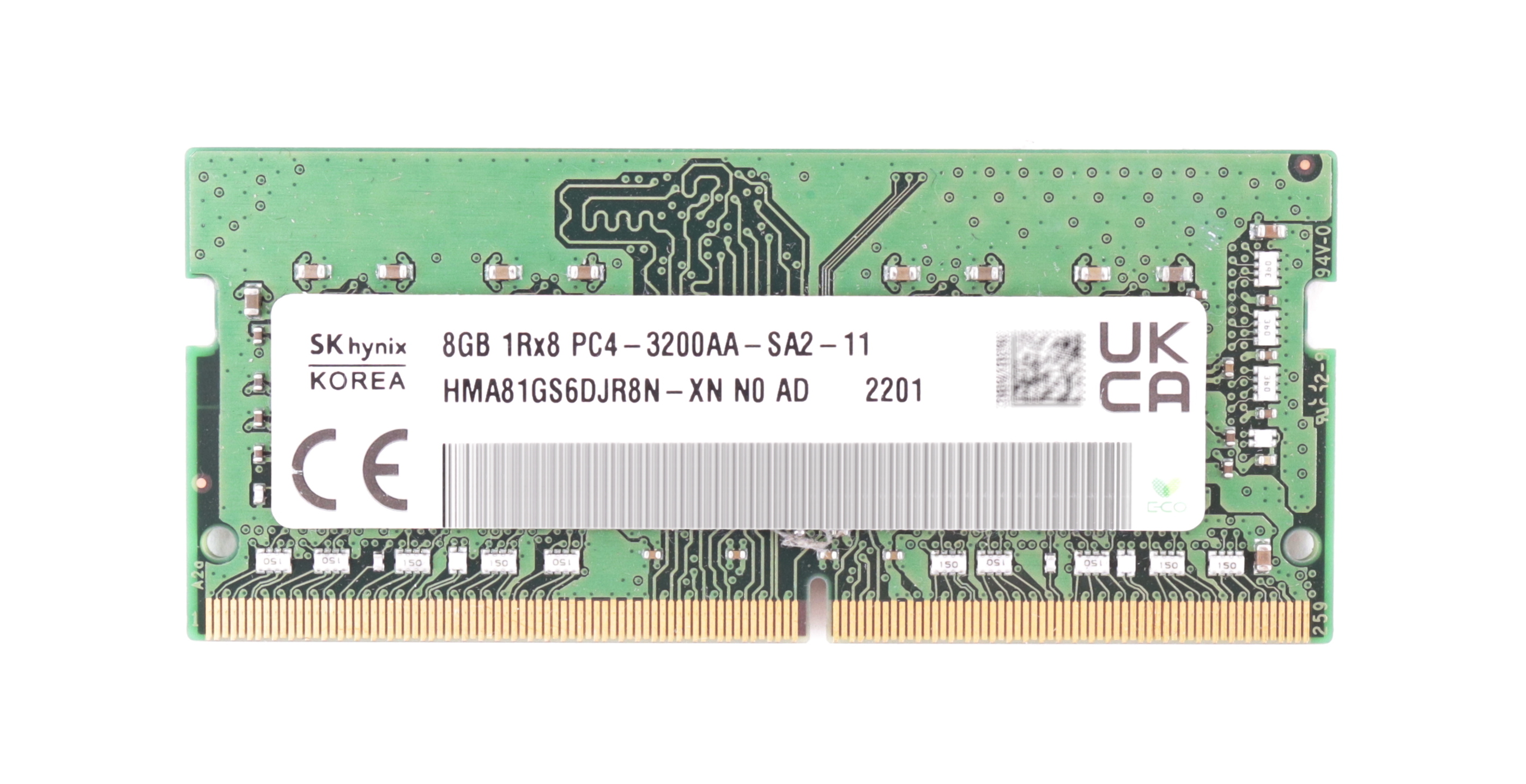 HP Hynix 8GB HMA81GS6DJR8N-XN PC4-2300AA SoDimm 937236-855 - Click Image to Close