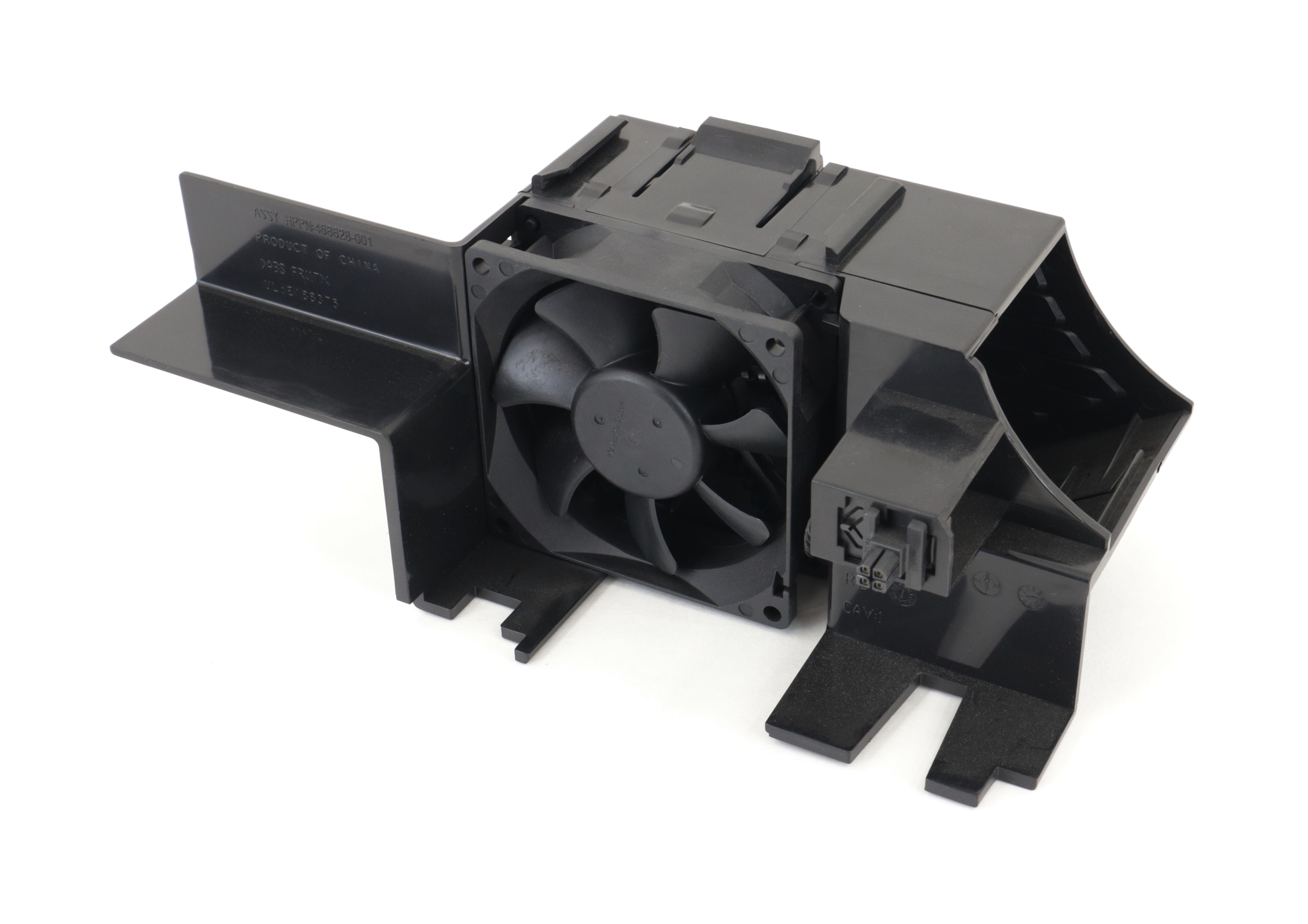 HP Z600 Workstation Memory Module Fan Air Duct Assembly 468628-001 - Click Image to Close