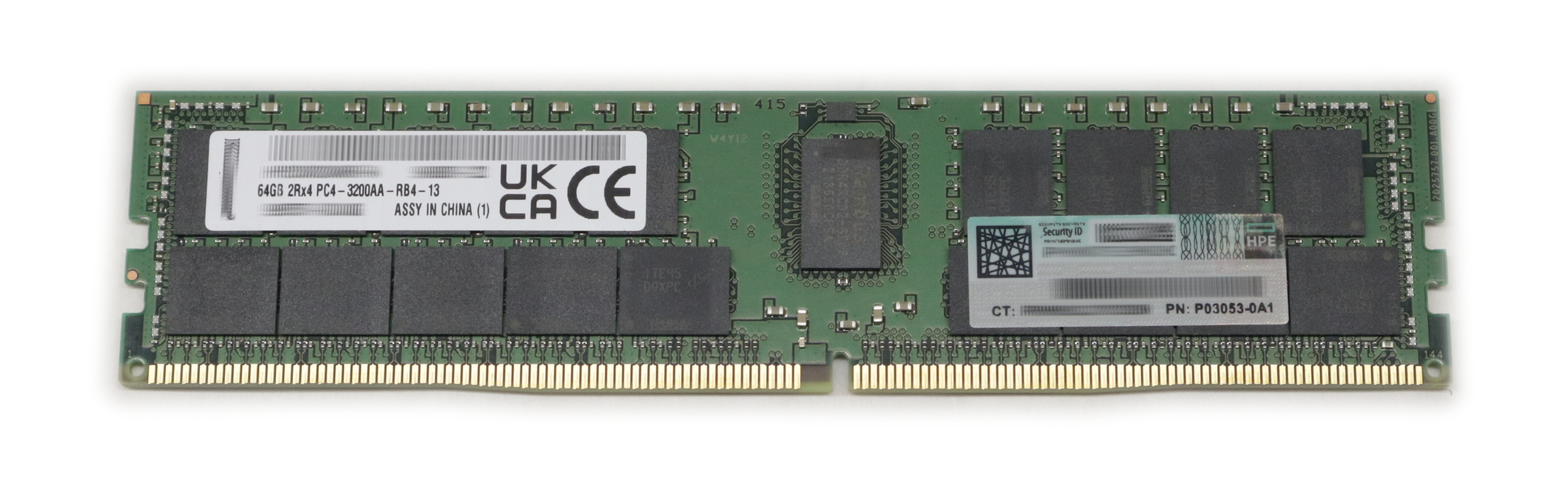 HPE 64GB DDR4 3200Mhz 288-pin RDIMM ECC Reg Server Memory P03053-0A1 P00930-B21