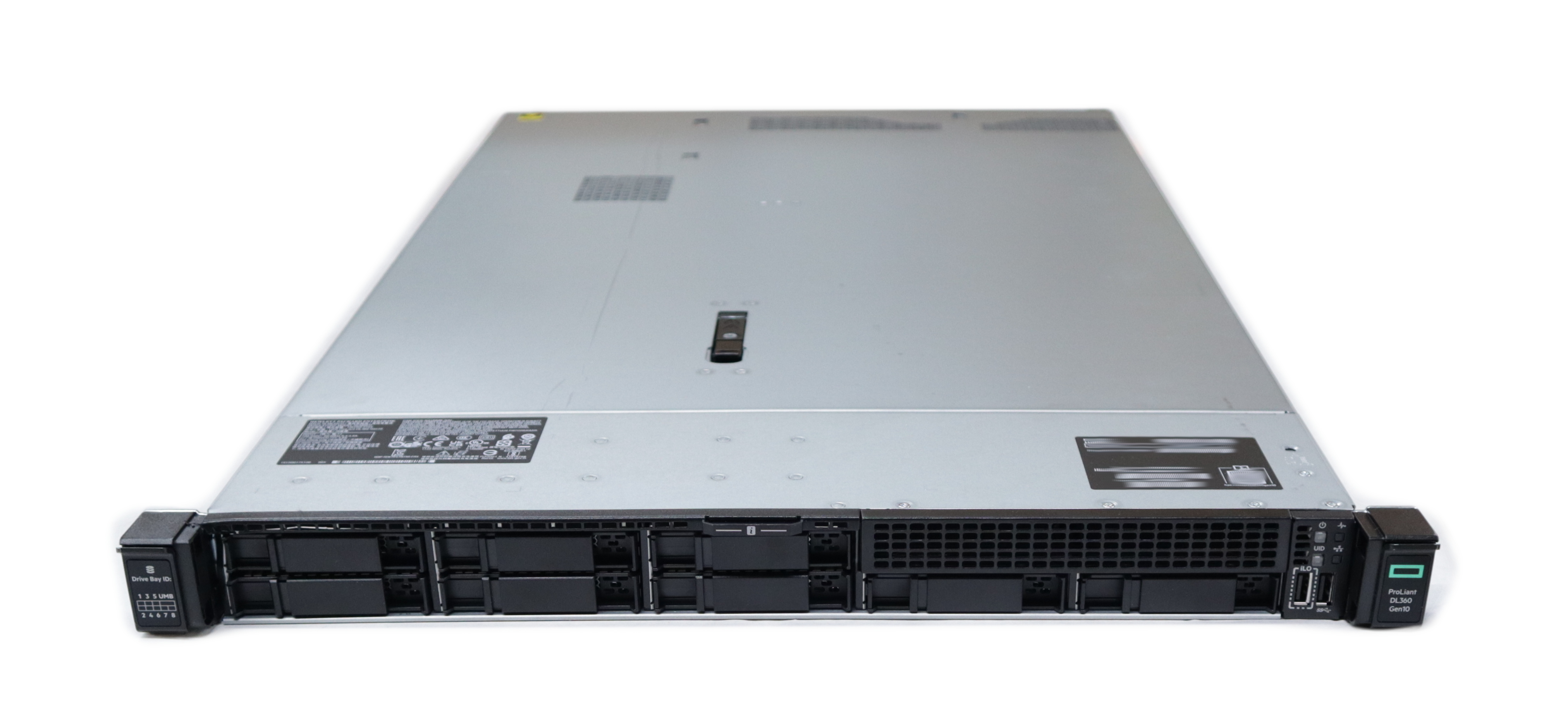 HPE ProLiant DL360 Gen10 RM 1U 2way SATA/SAS Hot-Swap 2.5" 8bays CTO P56956-B21