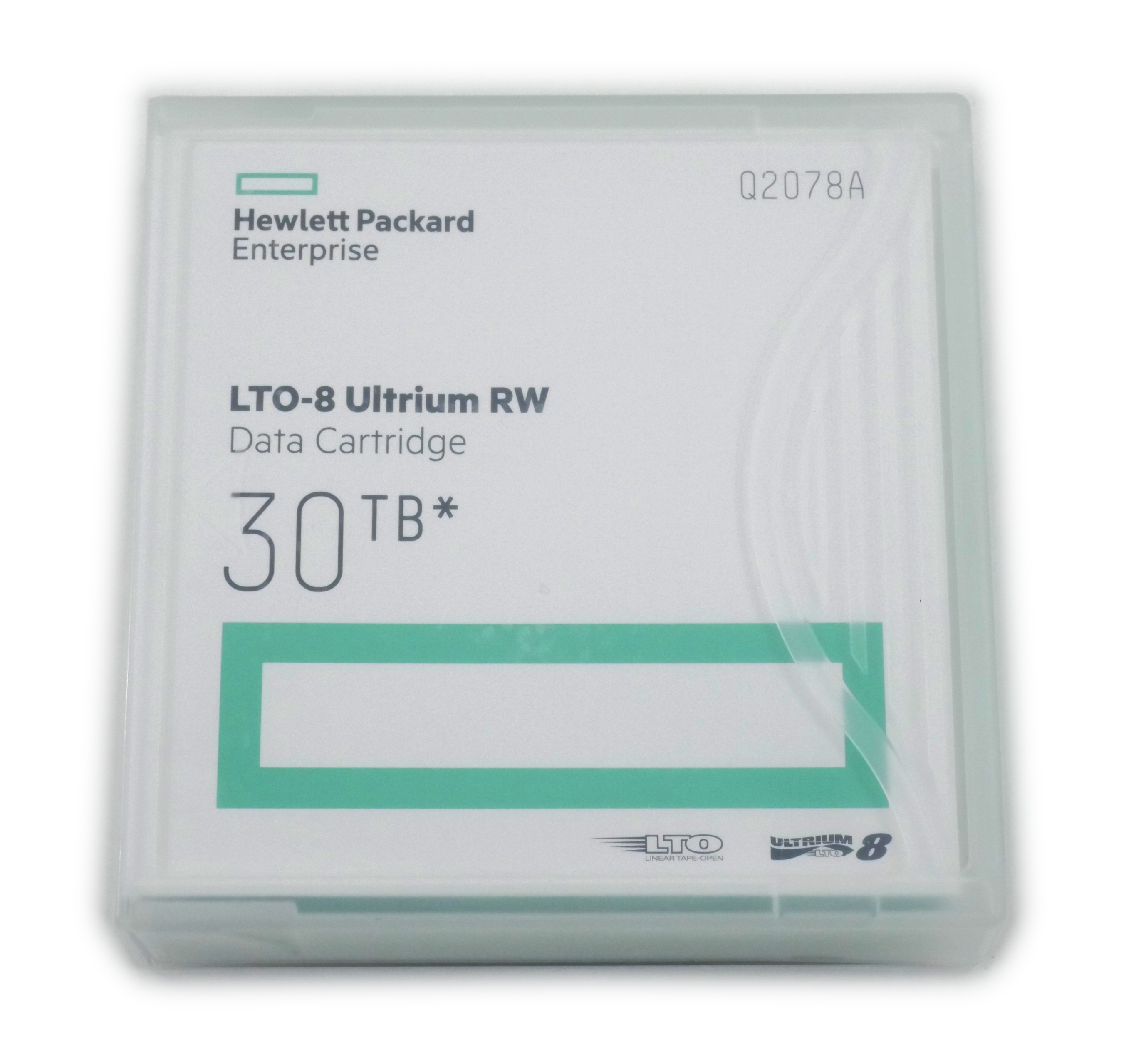 HPE LTO-8 Ultrium 30TB RW Data Cartridge Storage Media Q2078A