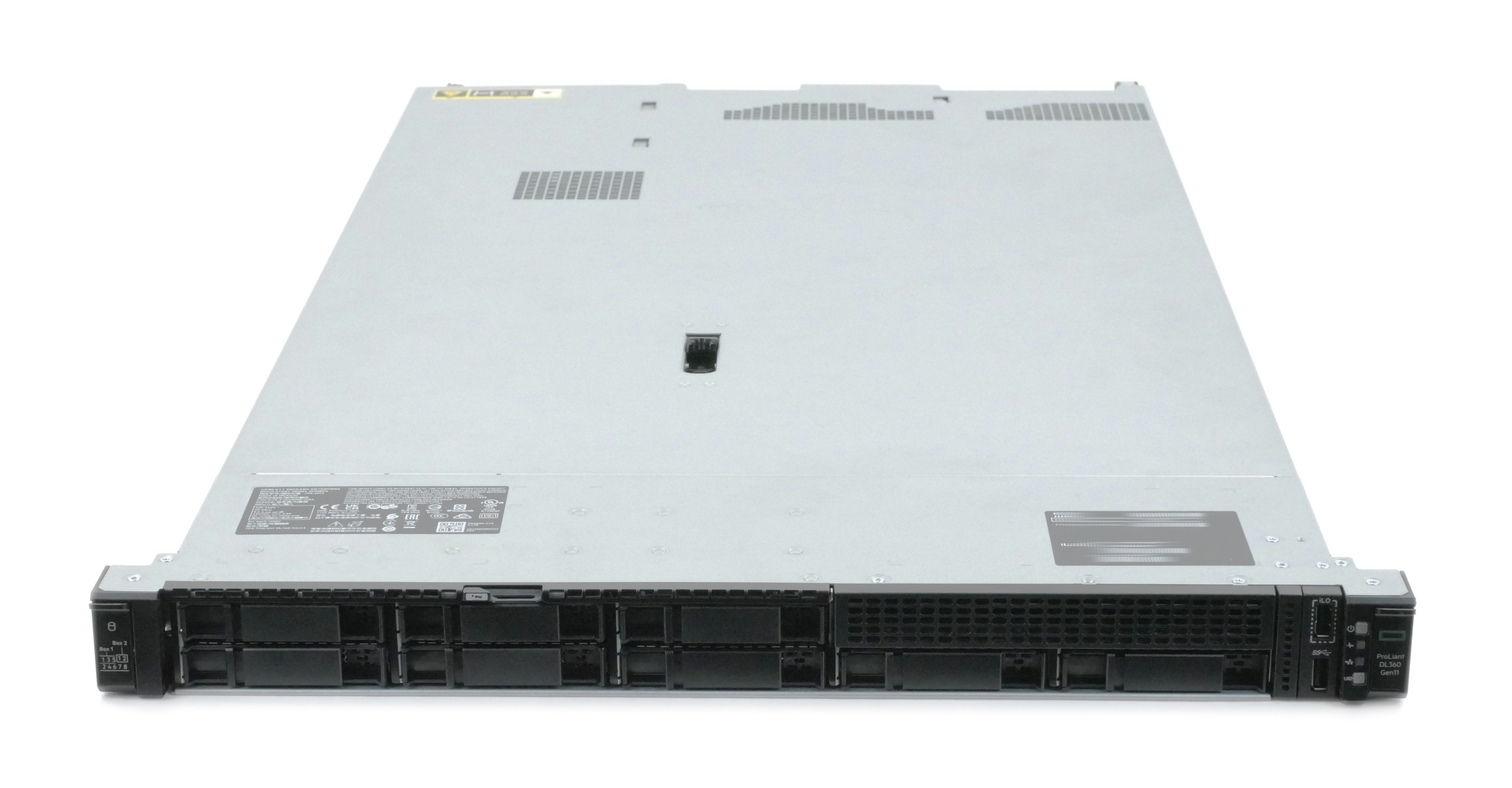 HPE ProLiant DL360 Gen11 Xeon 5418Y 128GB RAM 8x2.4TB HDD 2x480GB NVMe 2xPSU CTO