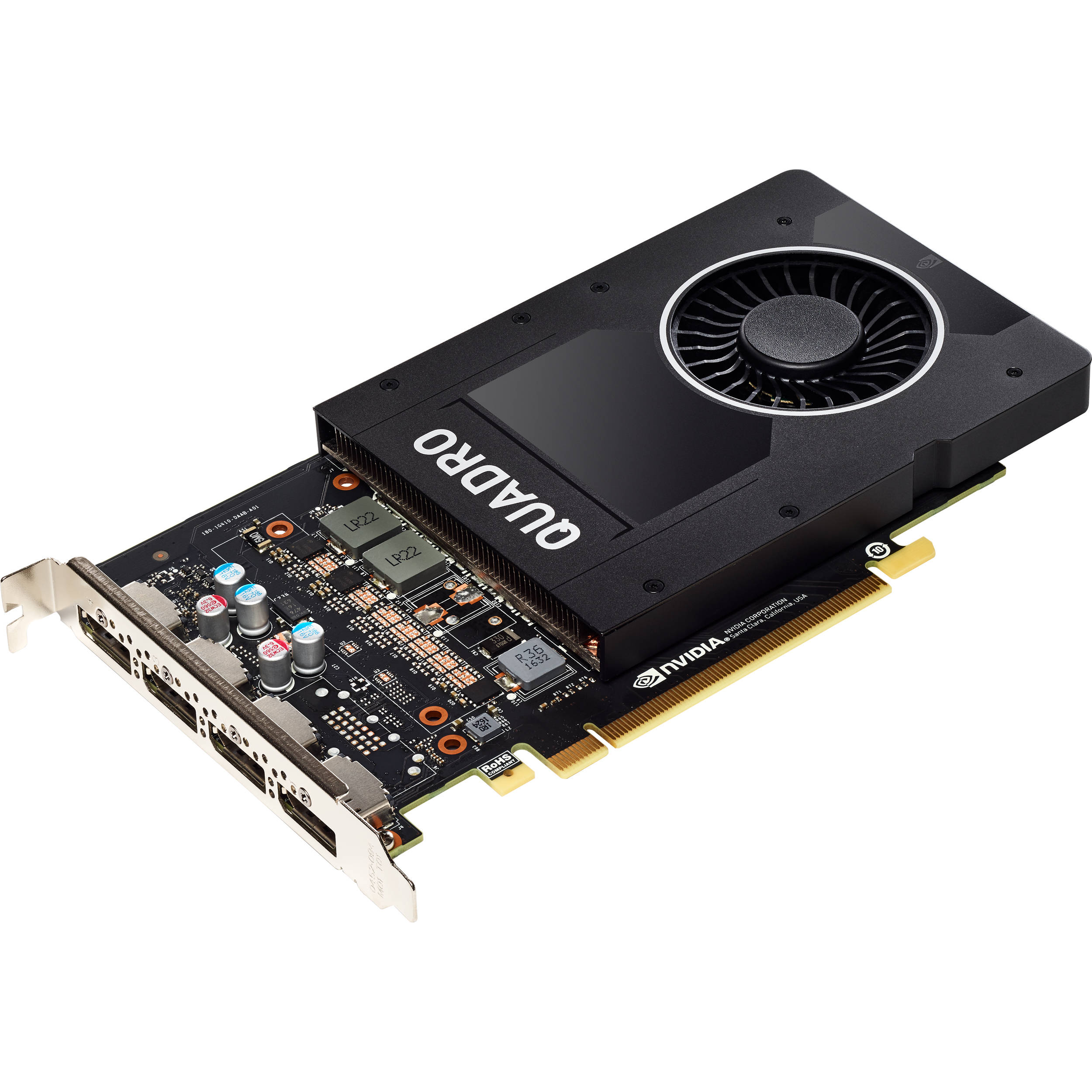 PNY nVidia Quadro P2000 VCQP2000-PB 5GB 160bit GDDR5 Pci E x16 Quad Dp Port 900-5G410-1700-000