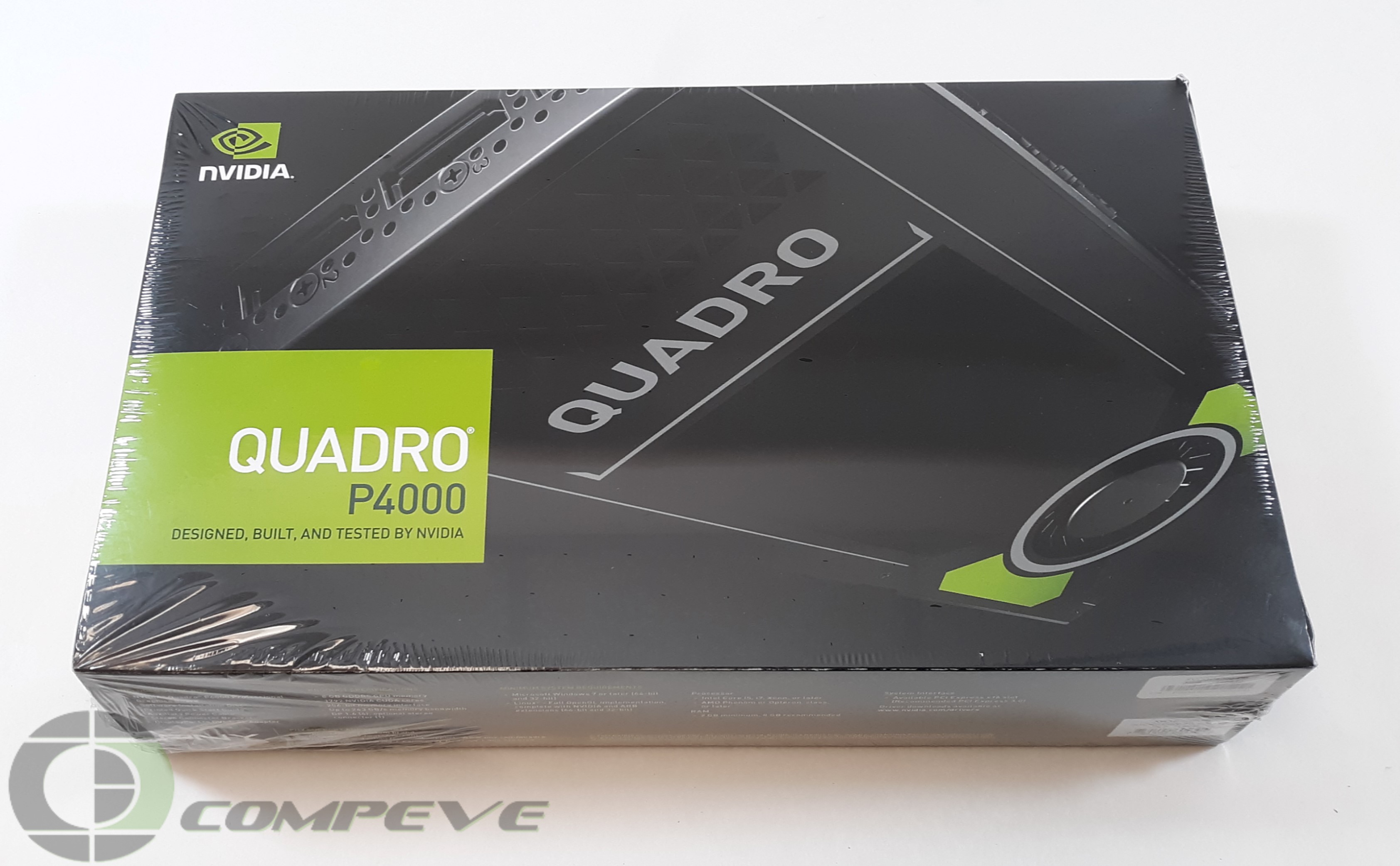 PNY nVIDIA Quadro P4000 XVCQP4000-PB 8GB 256bit PCI-E x16 4xDP 