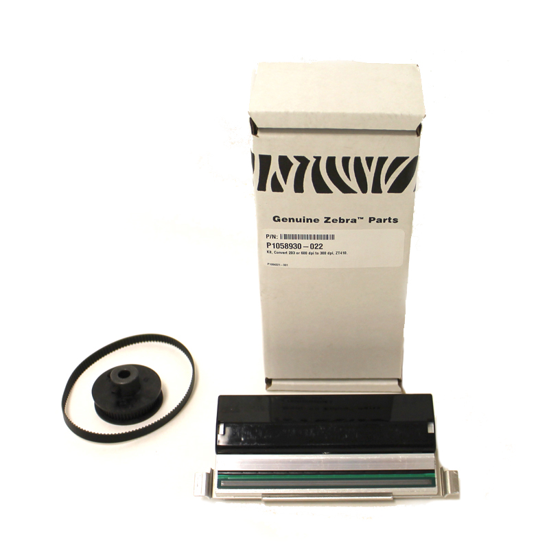 Zebra printhead kit 300 dpi for ZT400 Series ZT410 P1058930-022 - Click Image to Close