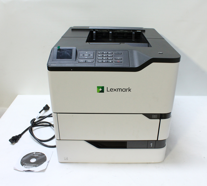 Lexmark MS821dn printer monochrome laser AC 110 V 50G0100