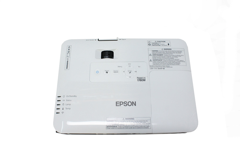 Epson PowerLite 1780W 3LCD projector portable V11H795020 H795A