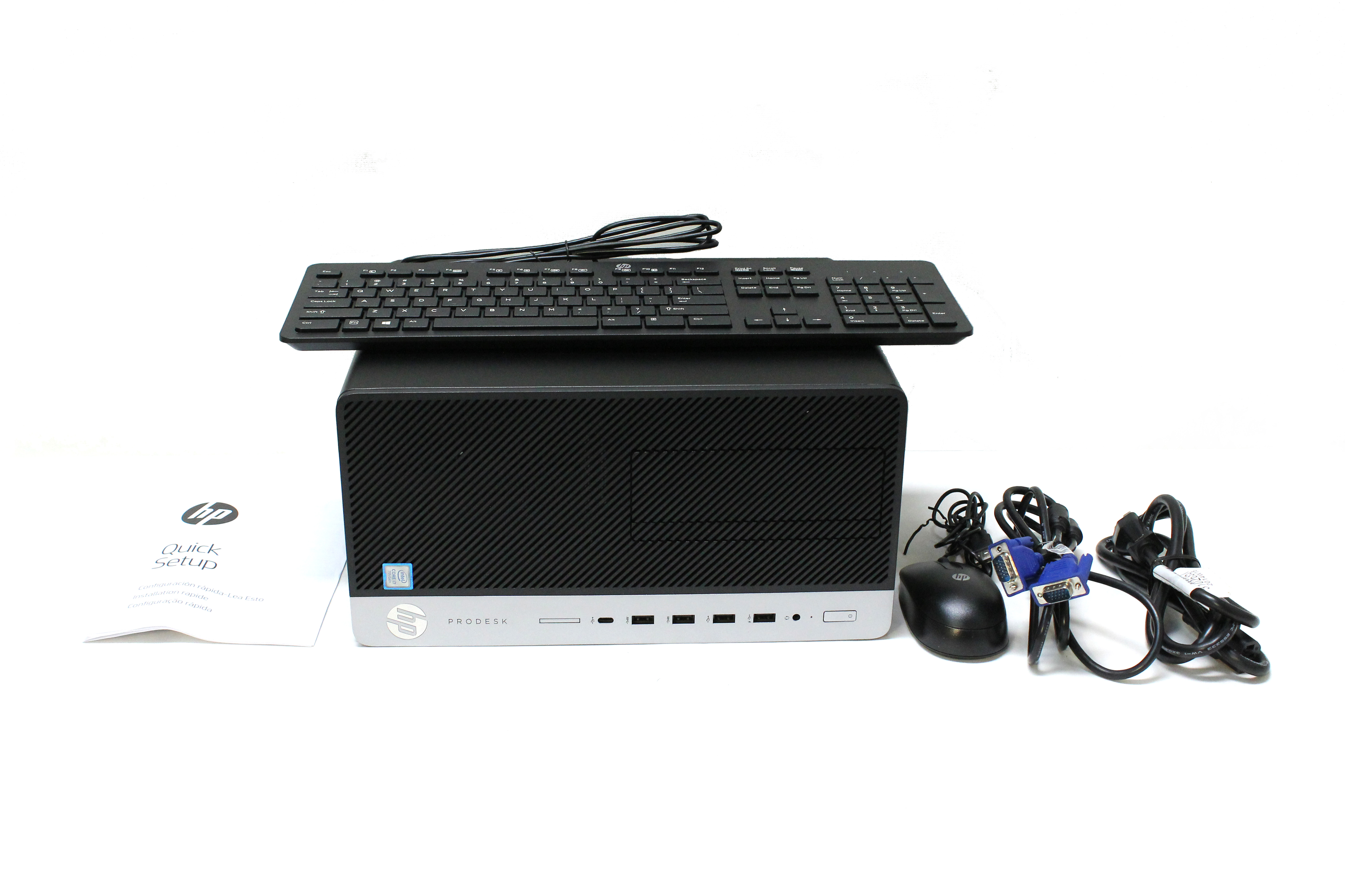 HP ProDesk 600 G3 CPU i7-7700 3.6GHZ RAM 16GB SSD 512GB 5QN05US#ABA - Click Image to Close