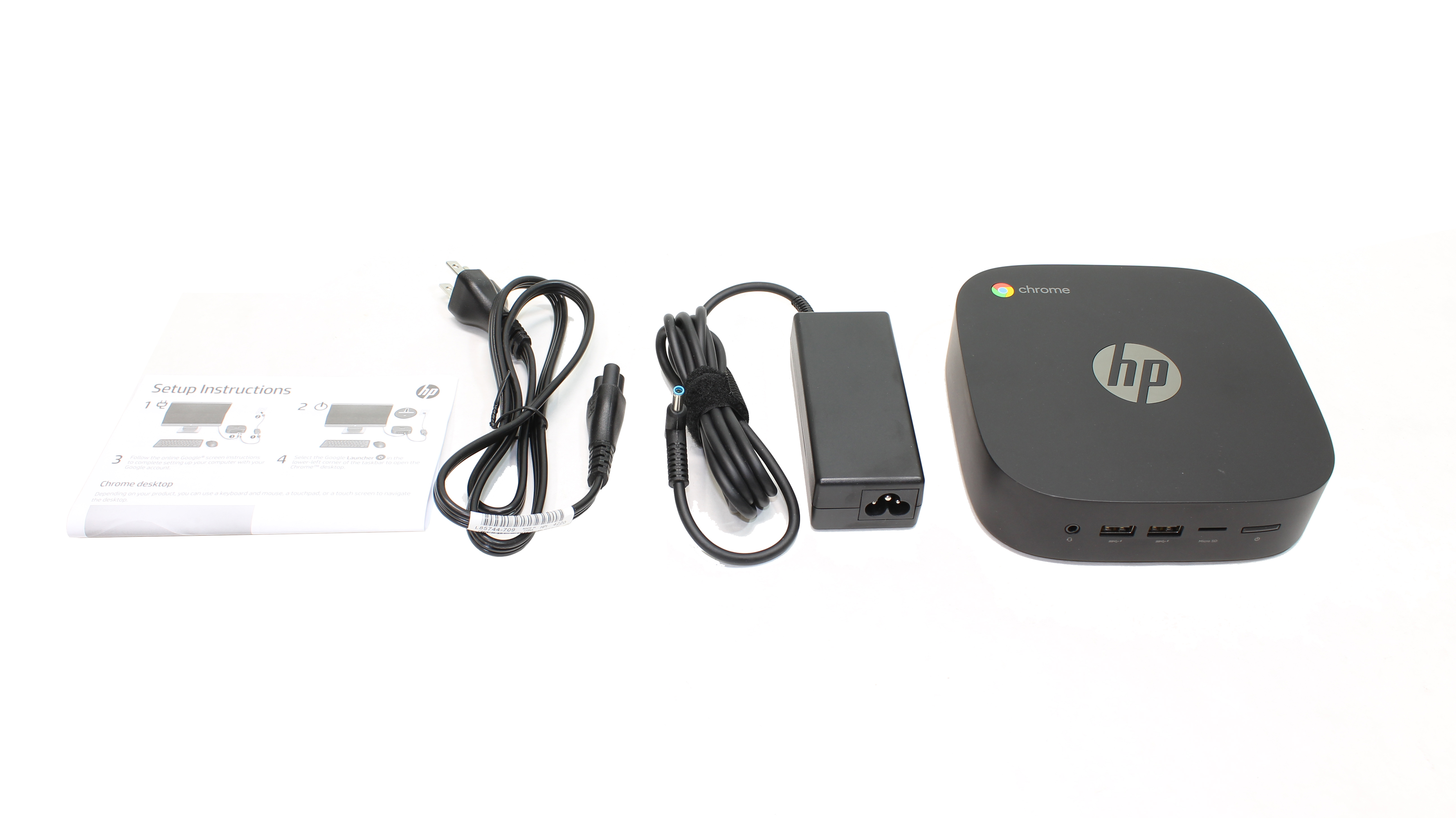 HP Chromebox G2 Mini Celeron 3867U 4GB RAM 32GB SSD Chrome 7LJ57UT#ABA