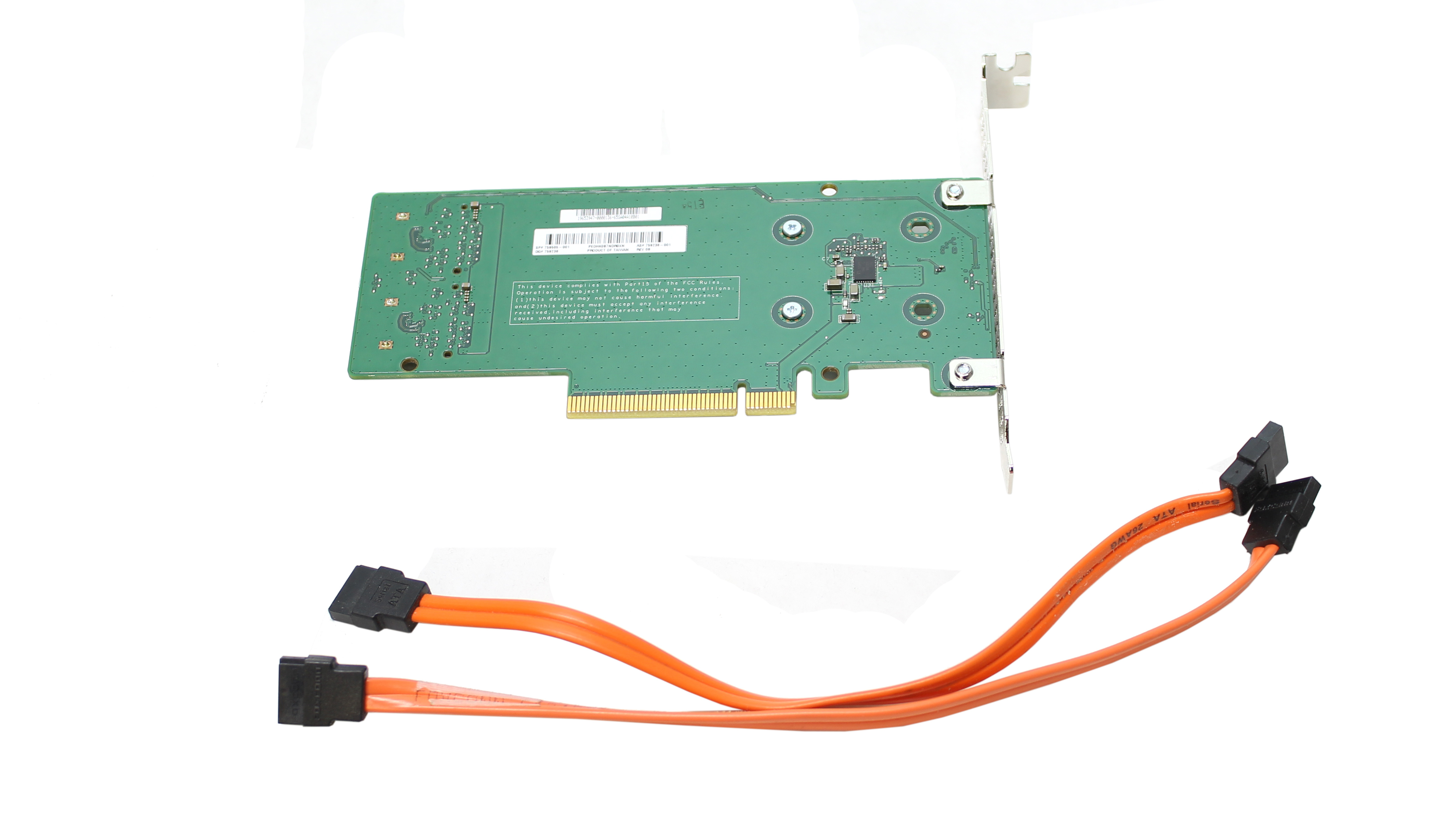 HP Pegatron Universal SATA 6G AIC HHHL M.2 759238-001 759505-001 878873-B21 - Click Image to Close