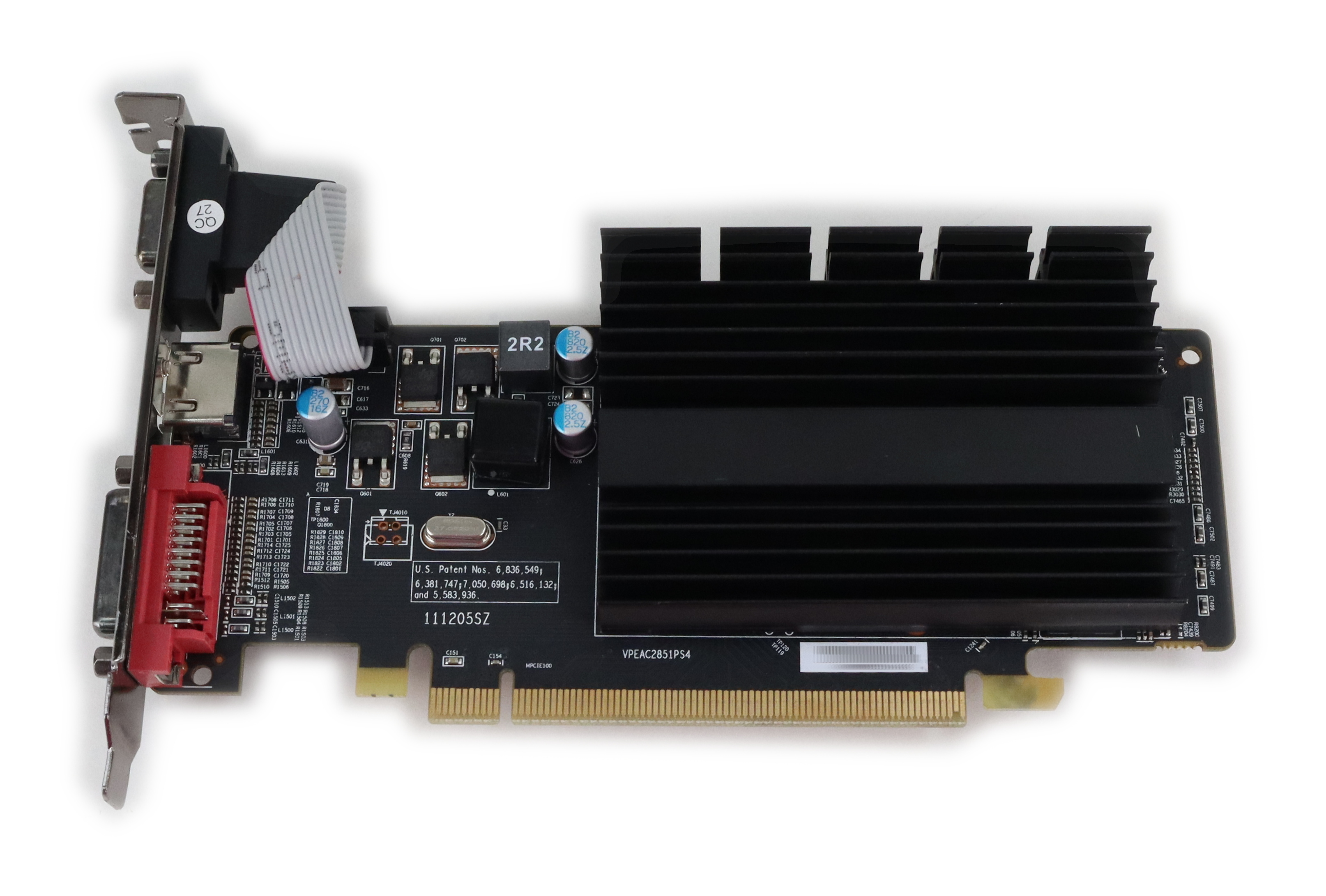 AMD Radeon HD 5450 1GB 650MHz GDDR3 VGA DVI HDMI XFX HD-545X-ZQH2