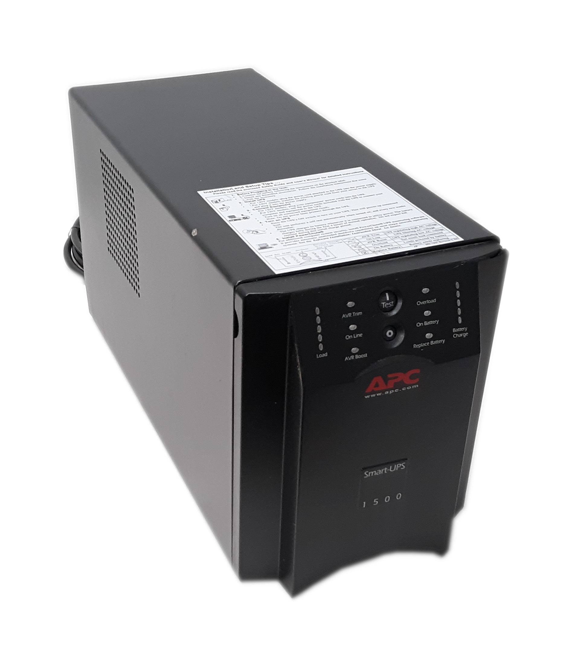 Apc Schneider Smart-UPS 1500VA Usb & Serial 120V SUA1500 - Click Image to Close