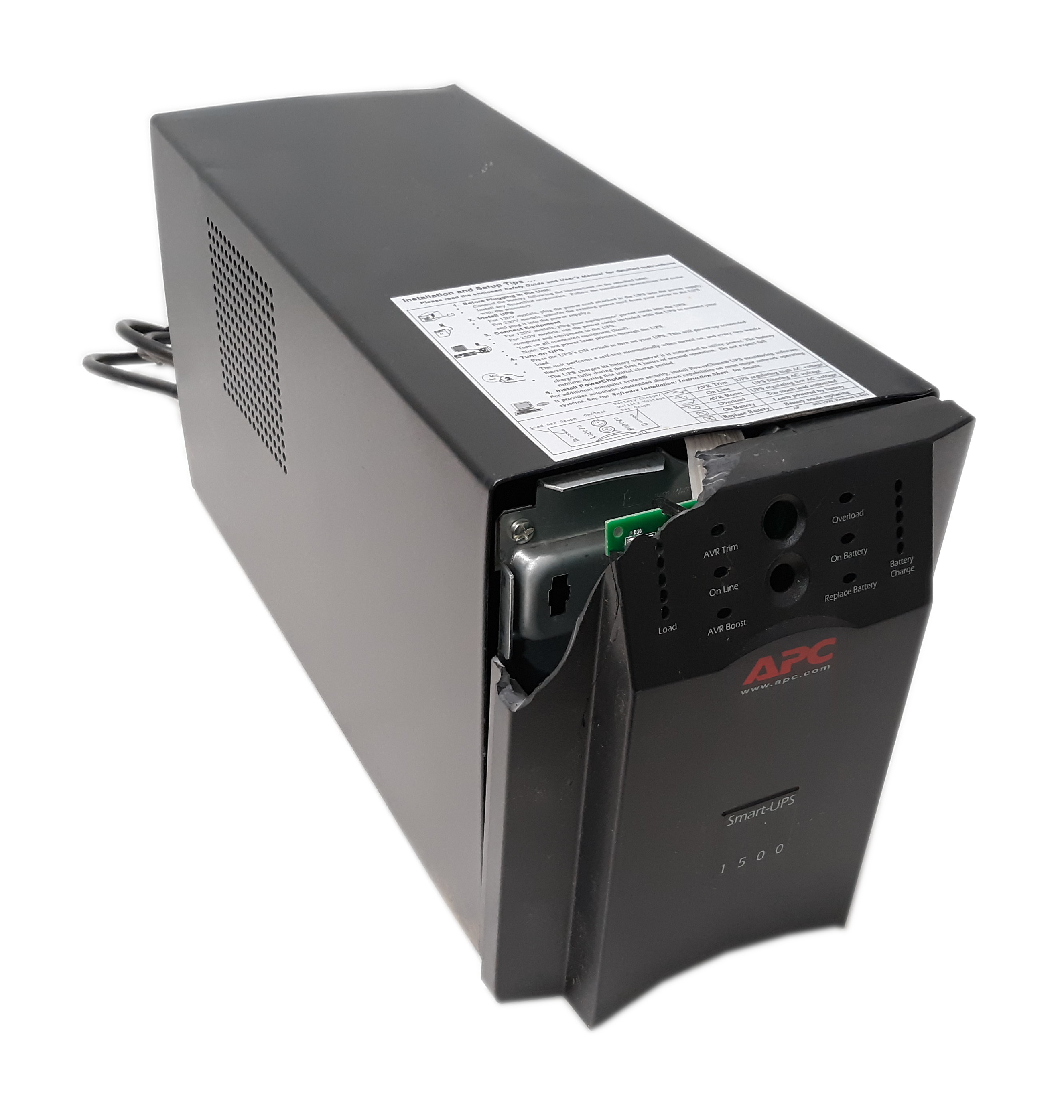 Apc Schneider Smart-UPS 1500VA Usb Serial 120V SUA1500