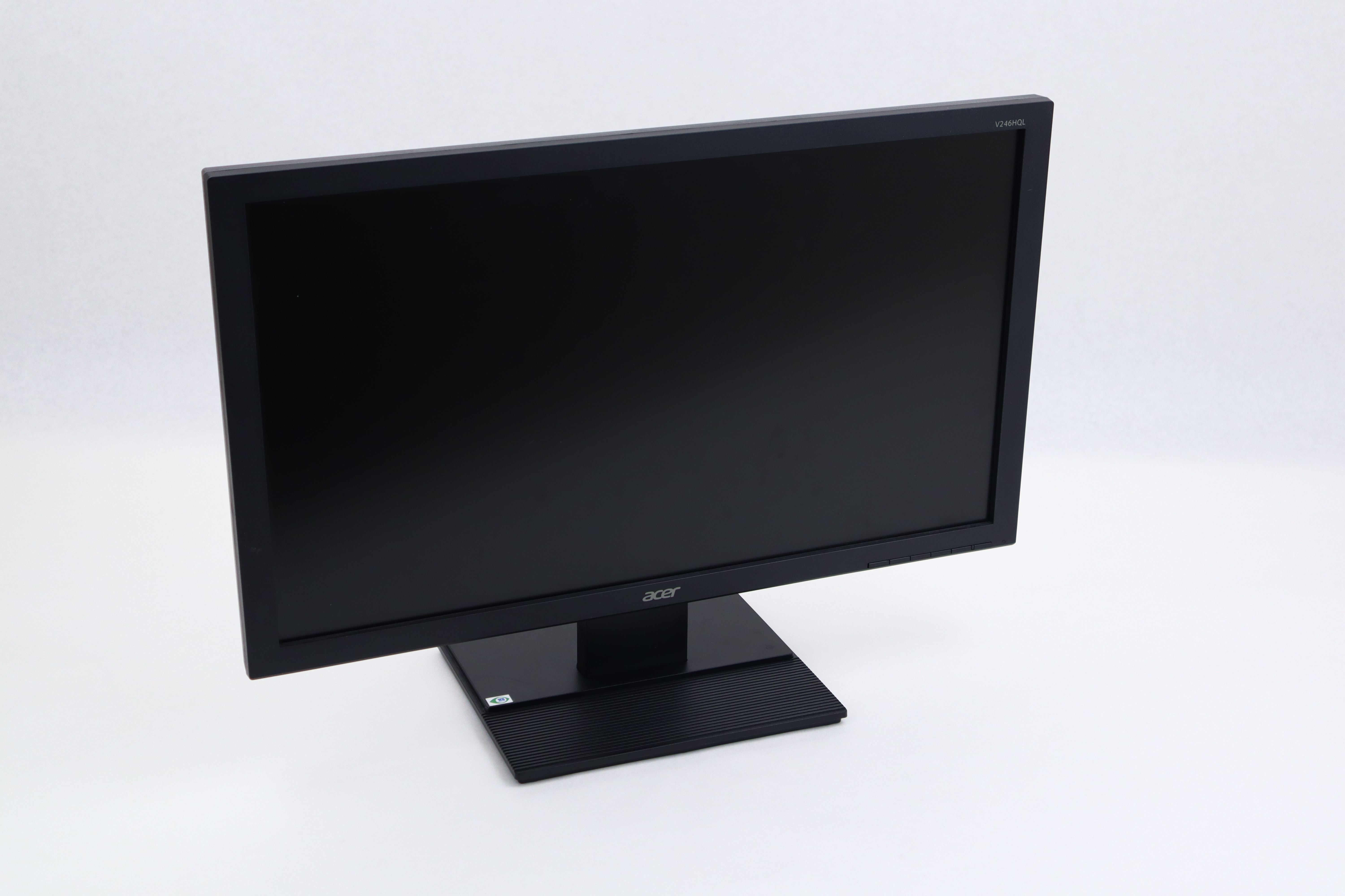 Acer Monitor 23.6" Full HD 1080p LED-backlit LCD Black V246HQL UM.UV6AA.C01