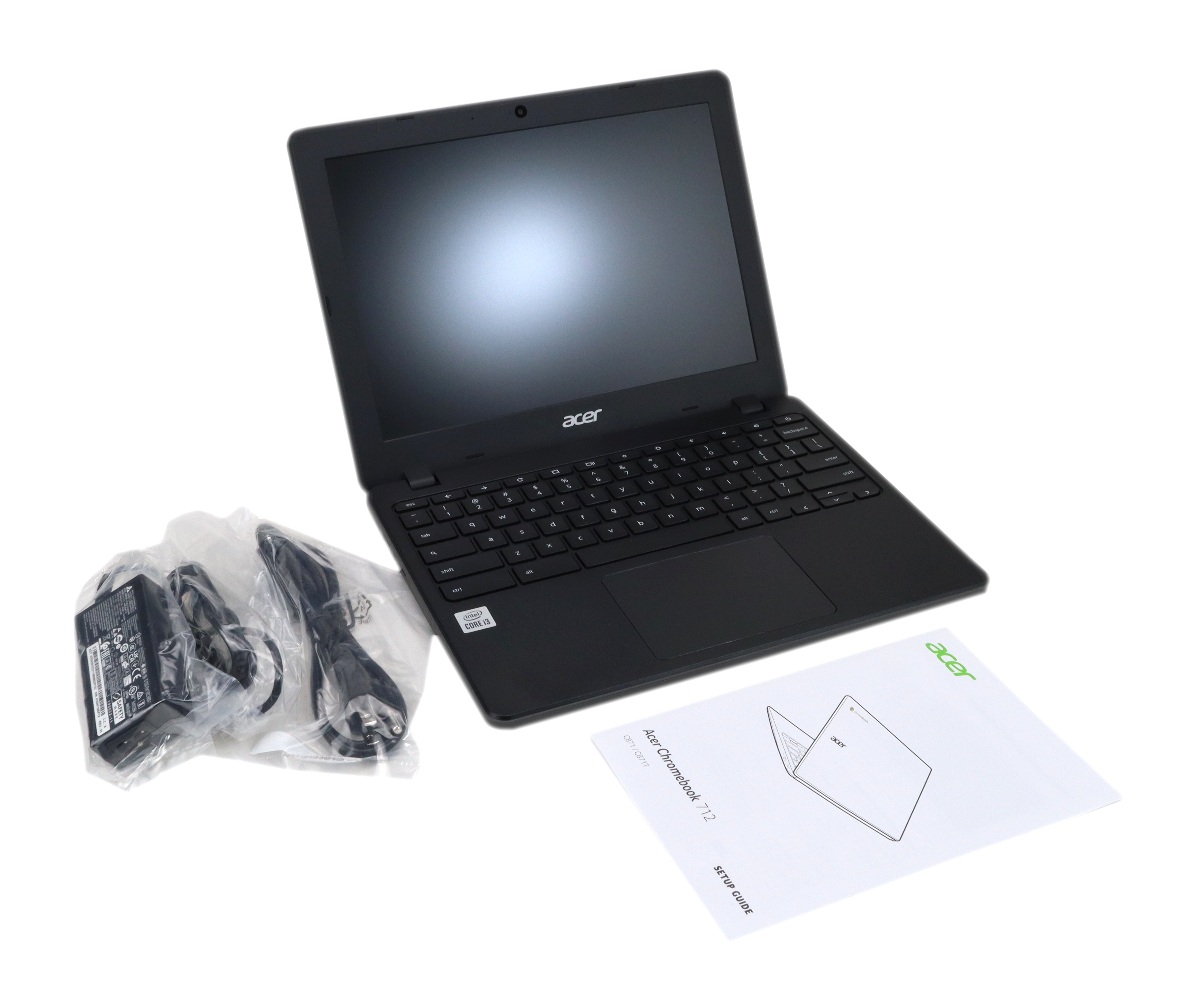 Acer Chromebook 712 12" i3-10110U 8GB RAM 64GB eMMC N19Q4 C871-328J NX.HQEAA.003