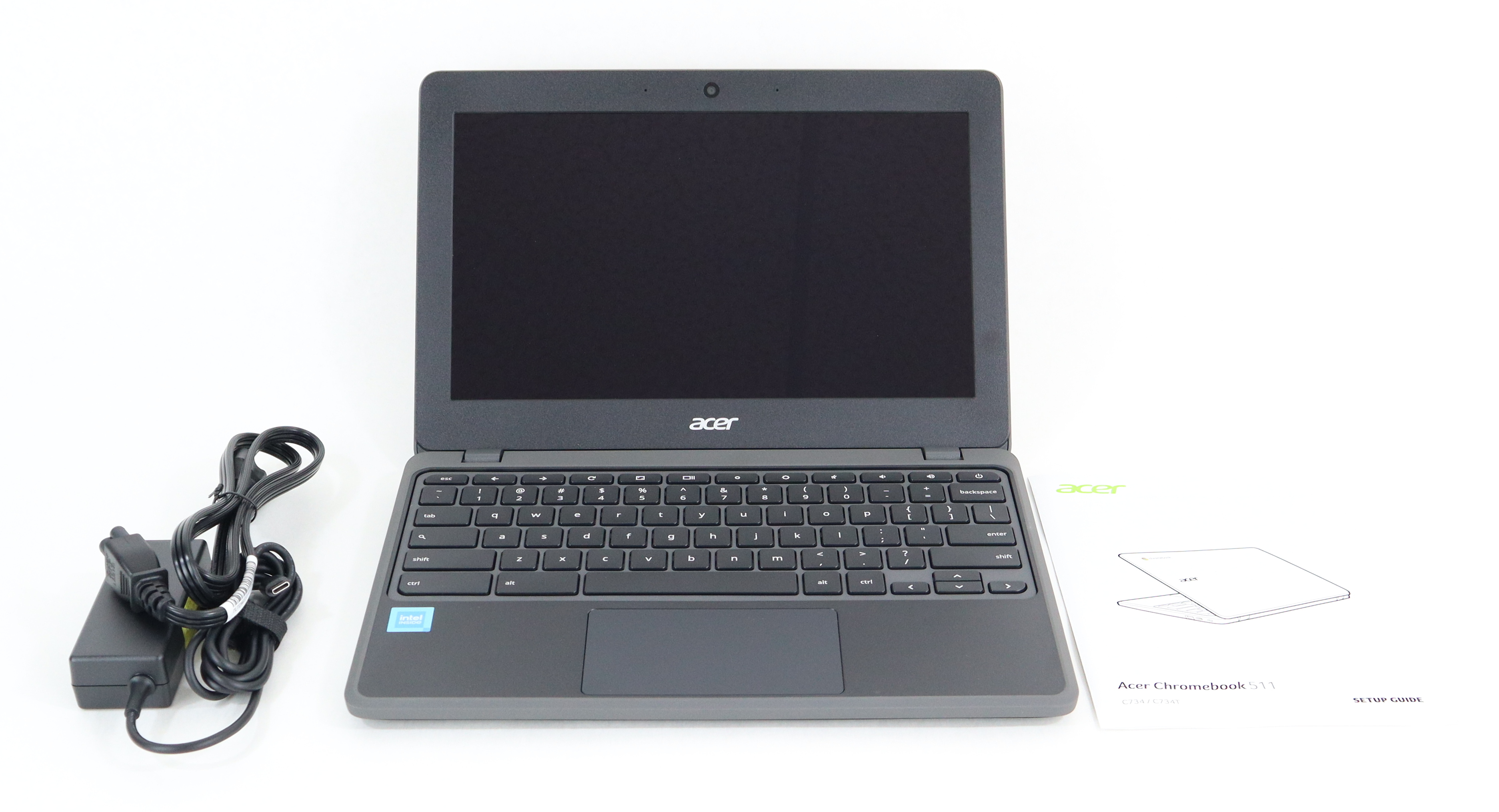 Acer Chromebook 11.6" touch C734T-C4873 Celeron N4500 1.1GHz 4Gb Ram 32Gb eMMC PN: NX.AYWAA.001 - Click Image to Close