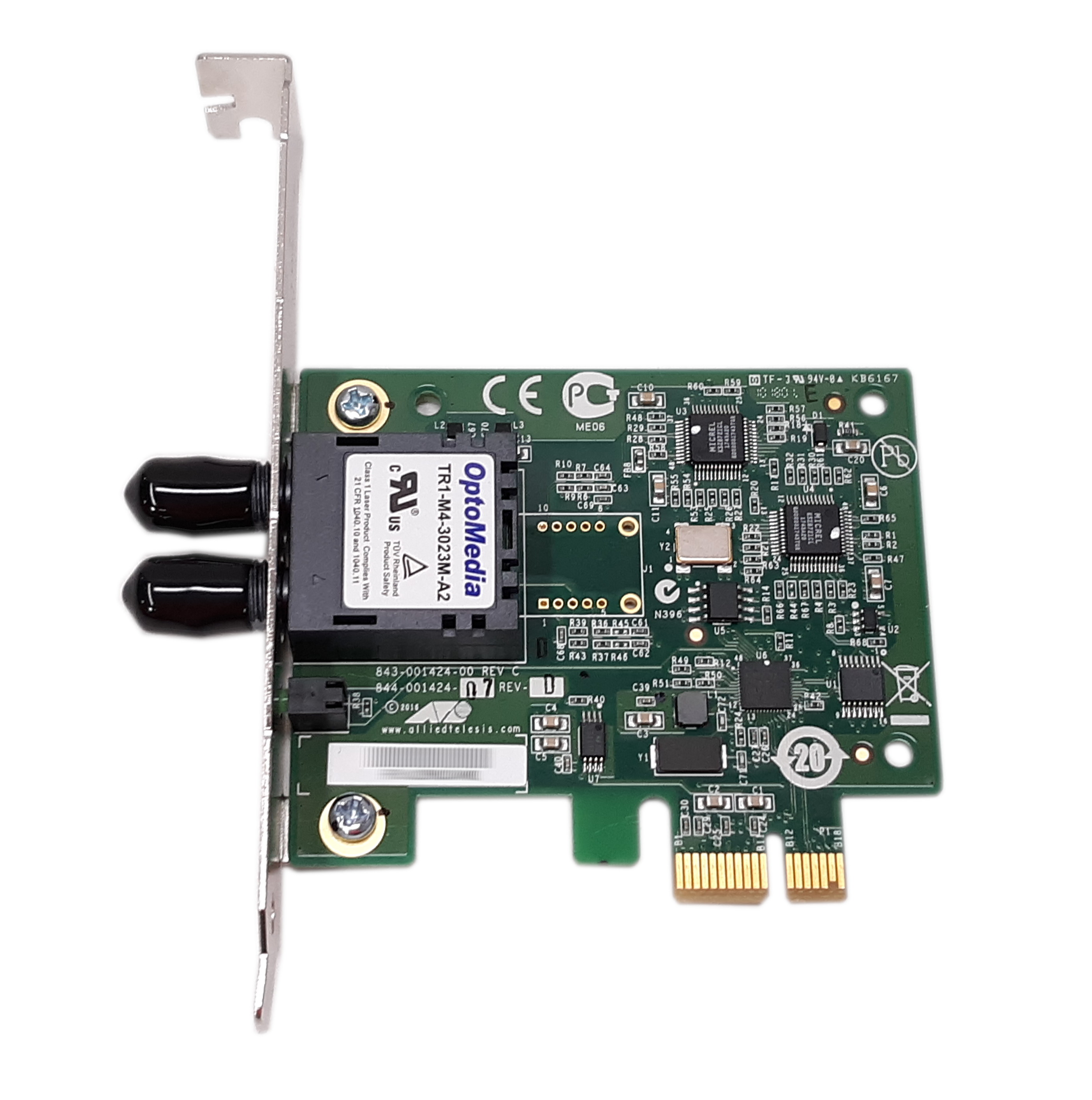 Allied Telesis AT-2711FX/ST Expansion Card 155Mbps Fiber MMF TR1-M4-3023M-A2 - Click Image to Close