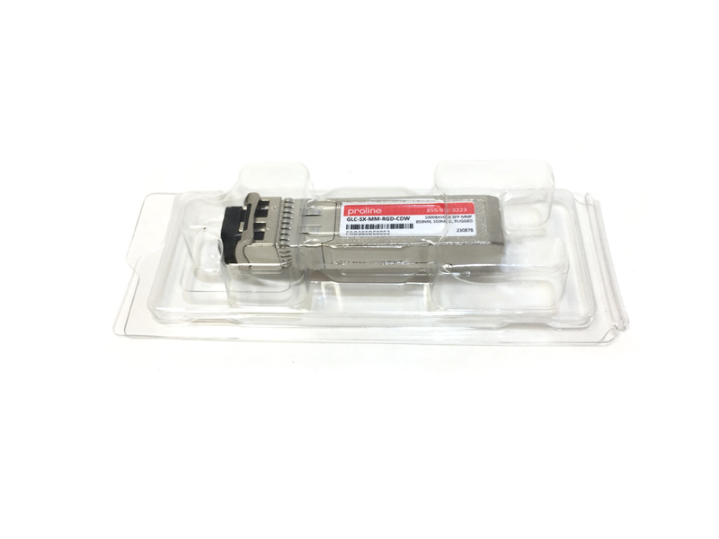 Proline Cisco GLC-SX-MM-RGD-CDW Compatible SFP TAA Compliant Tra - Click Image to Close