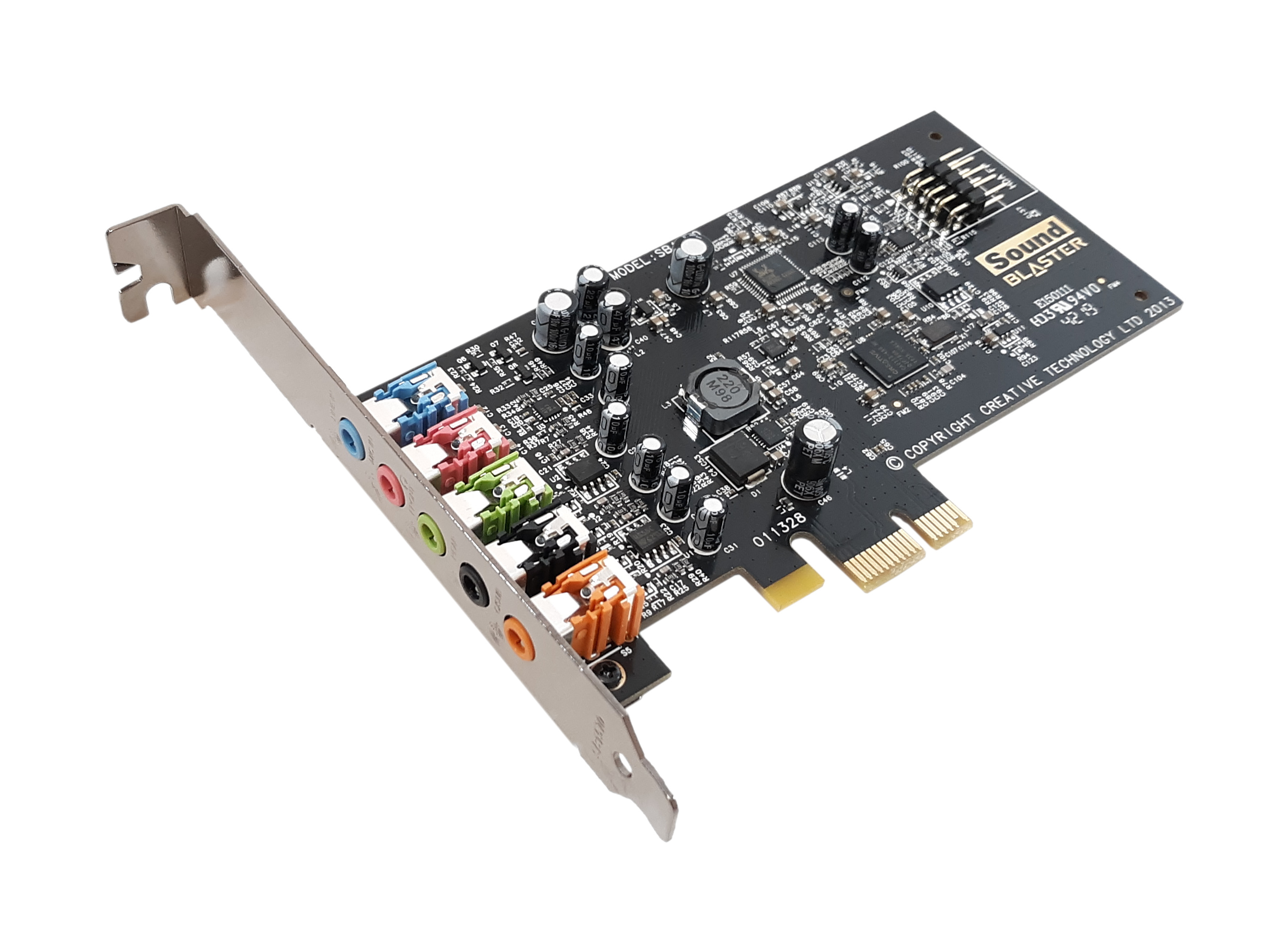 Creative Sound Blaster Audigi FX 5.1 PCI-E x1 600 AMP 106dB 24bit 192kHz SB1570
