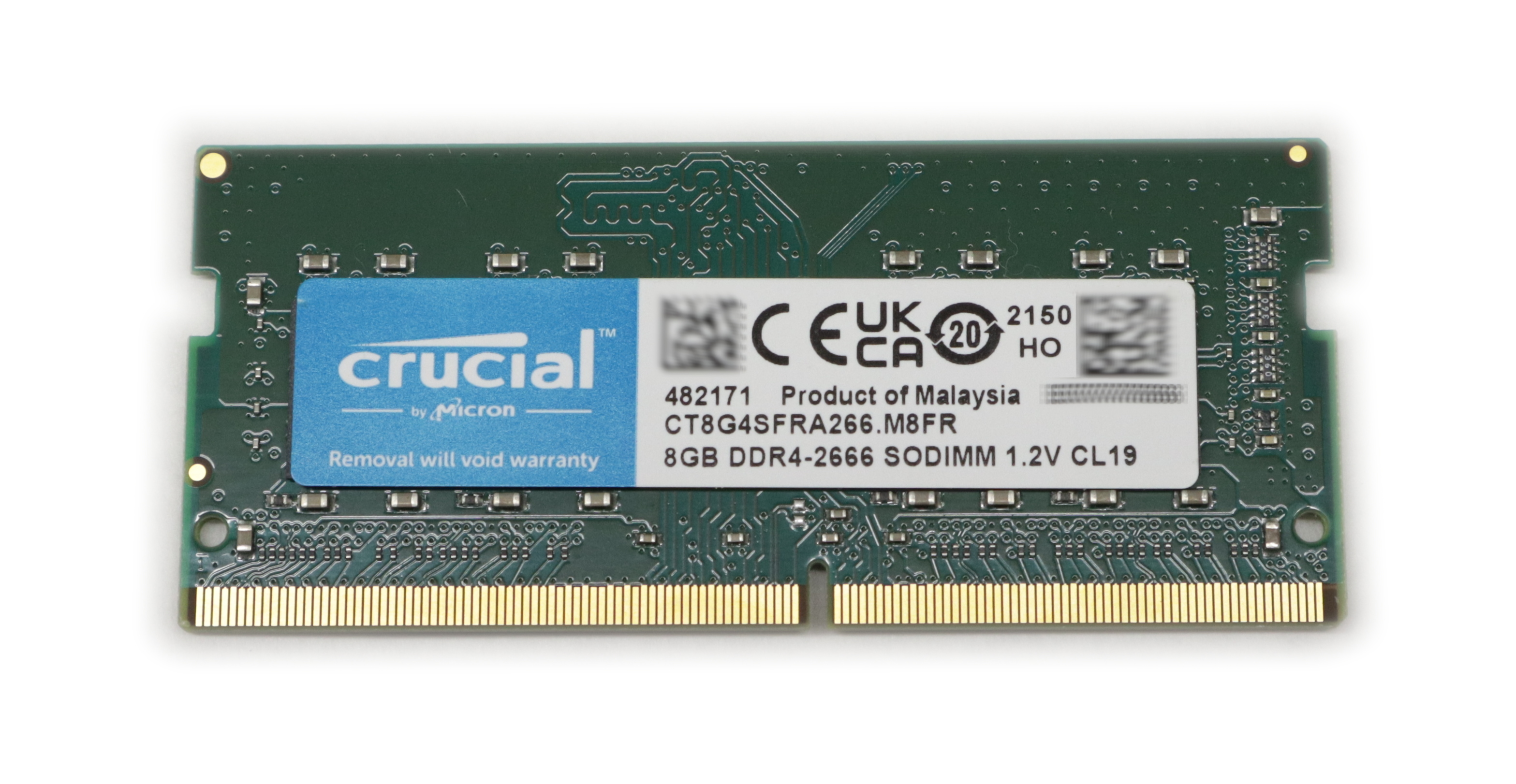 Crucial 8GB CT8G4SFRA266.M8FR DDR4-2666 SoDimm 1.2V 260-pin PC4-21300 unbuffered