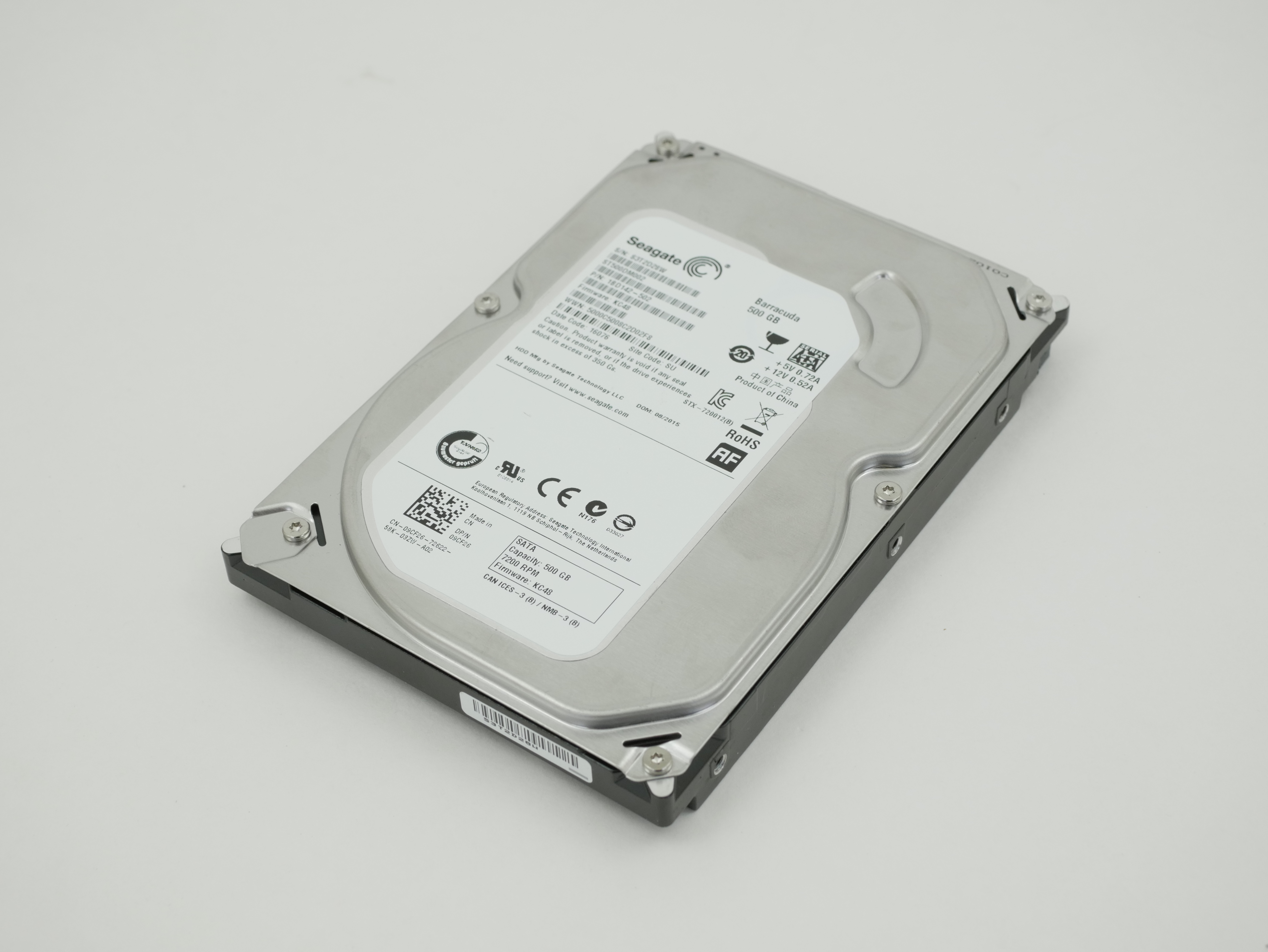 Dell Seagate 500GB 7.2K RPM SATA 6Gb/s 16MB Cache 3.5" HDD ST500DM002 9CF26