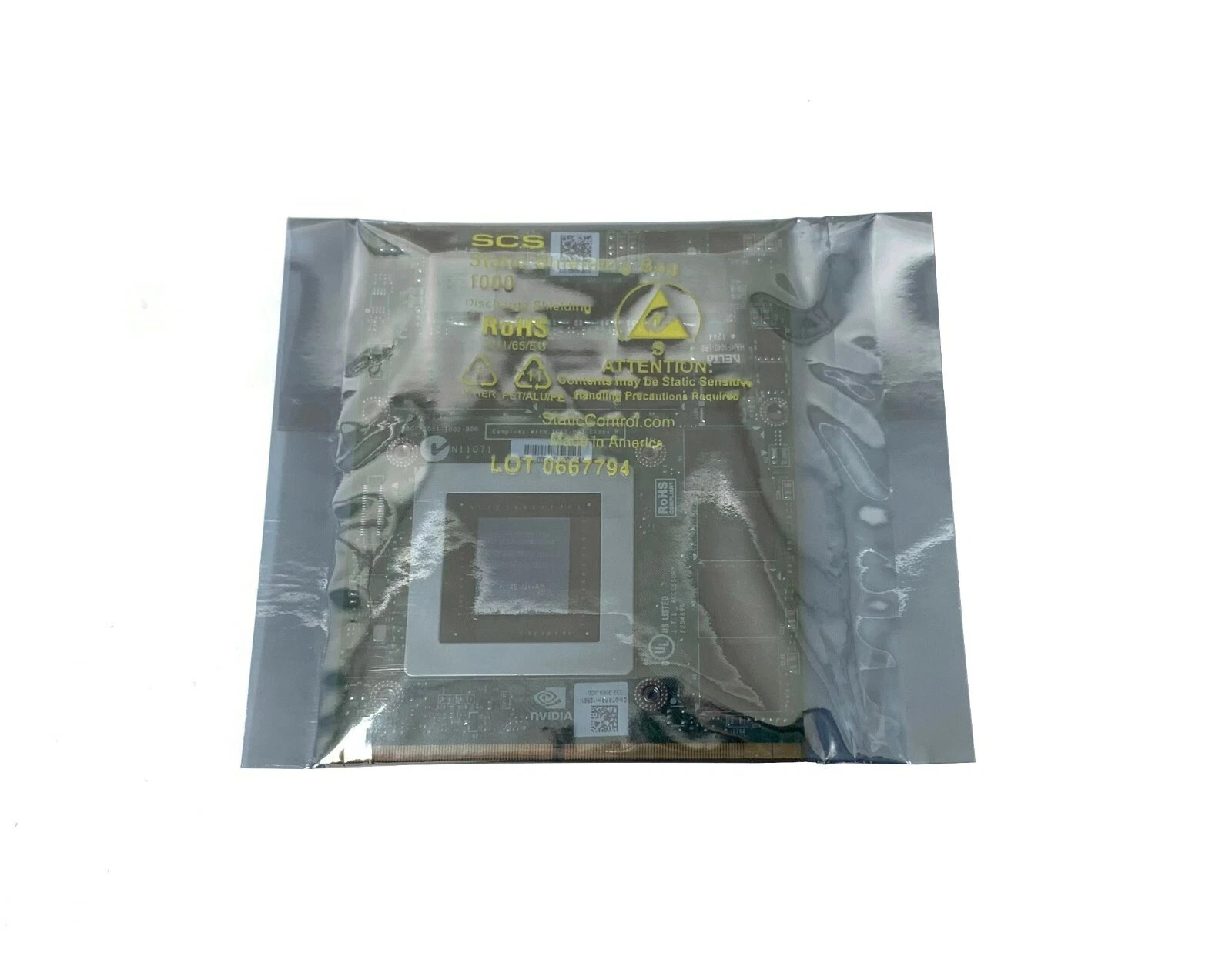 Dell Precision M6700 M6800 nVIDIA Quadro K3000M 2GB GDDR5 MXM Video Card TW63C