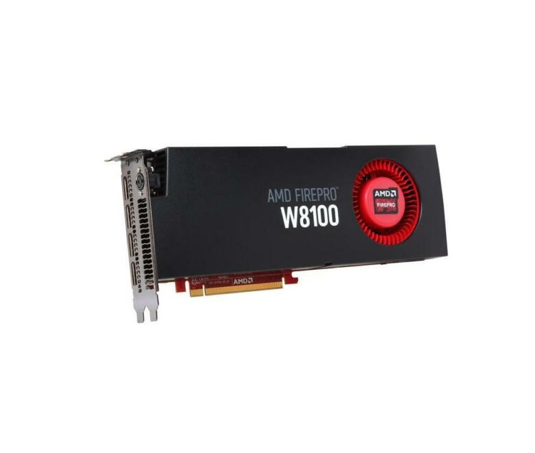 Dell AMD FirePro W8100 8GB GDDR5 4xDP PCI-E Graphics Card 102C6750202 MTVFH - Click Image to Close