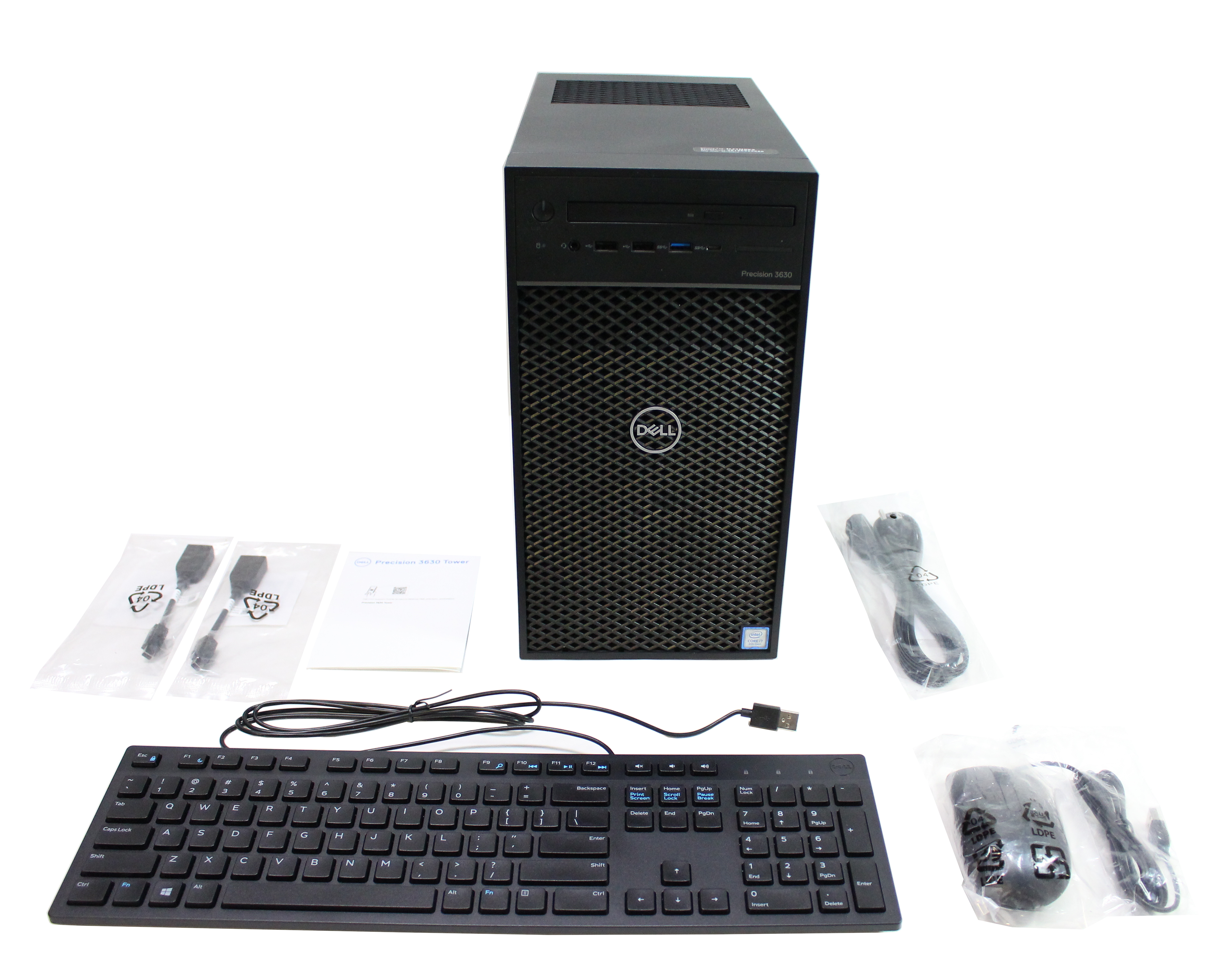 Dell Precision 3630 Tower Core I7-8700 3.2GHz SSD 1Tb RAM 16Gb D24M003 - Click Image to Close