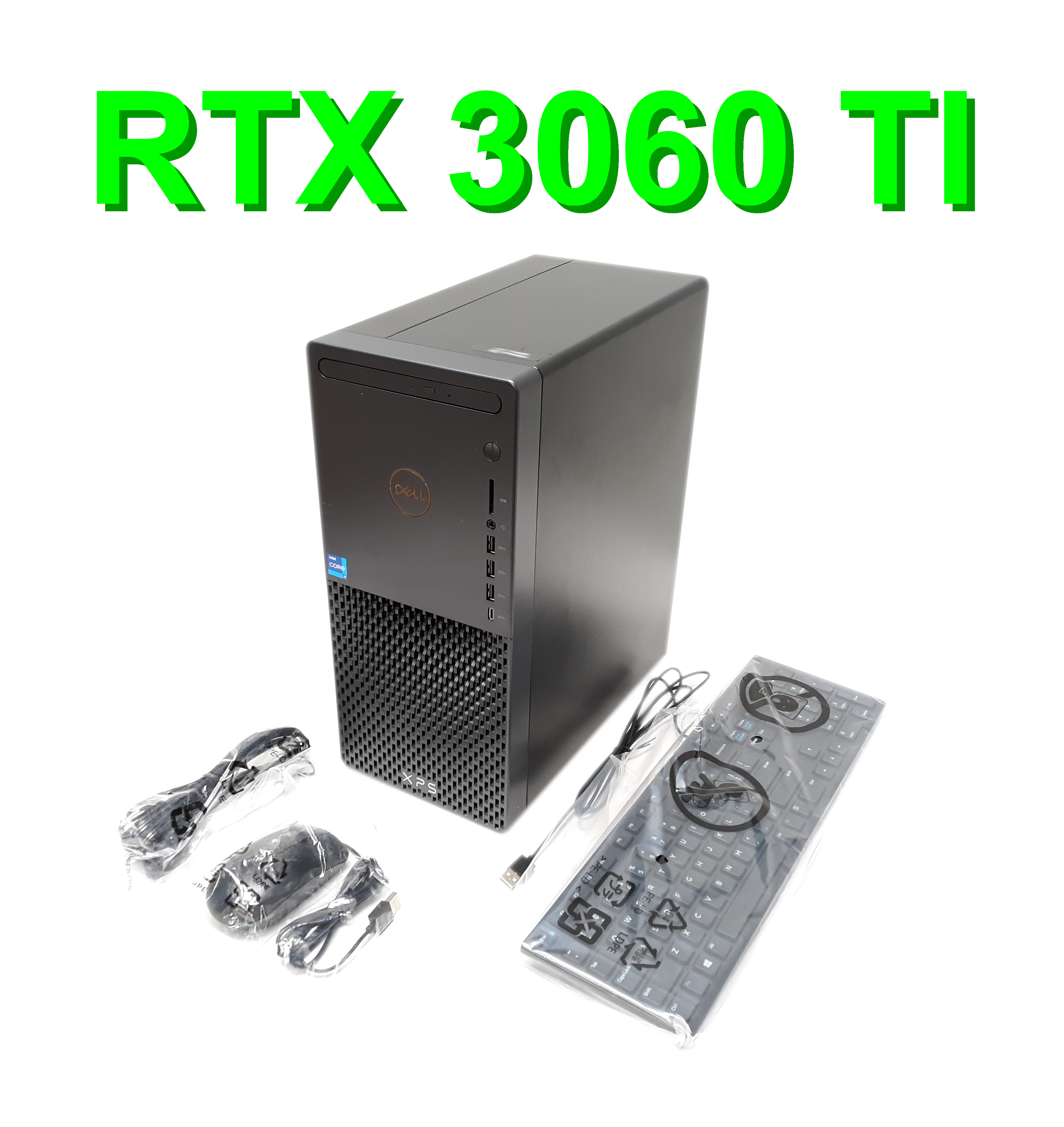 Gaming Dell XPS 8940 Desktop RTX 3060 TI 8GB i7-11700 8C/16T SSD M.2 512GB HDD 1TB RAM 32GB