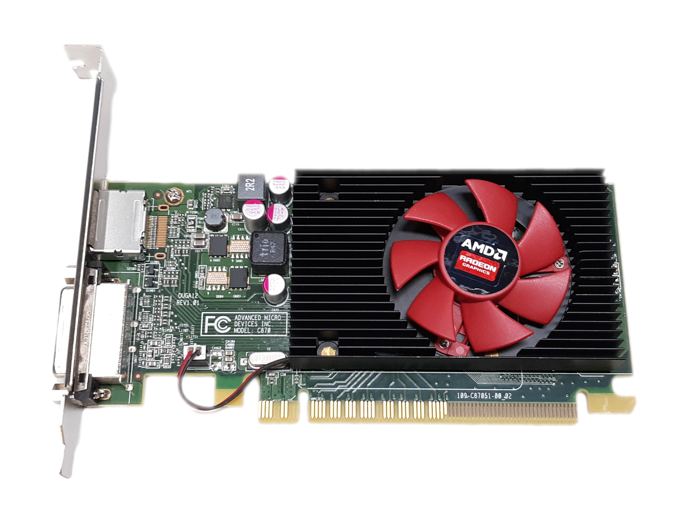 Dell AMD Radeon R5 340X 2Gb PCIe x16 DVI DP Y7XRF - Click Image to Close