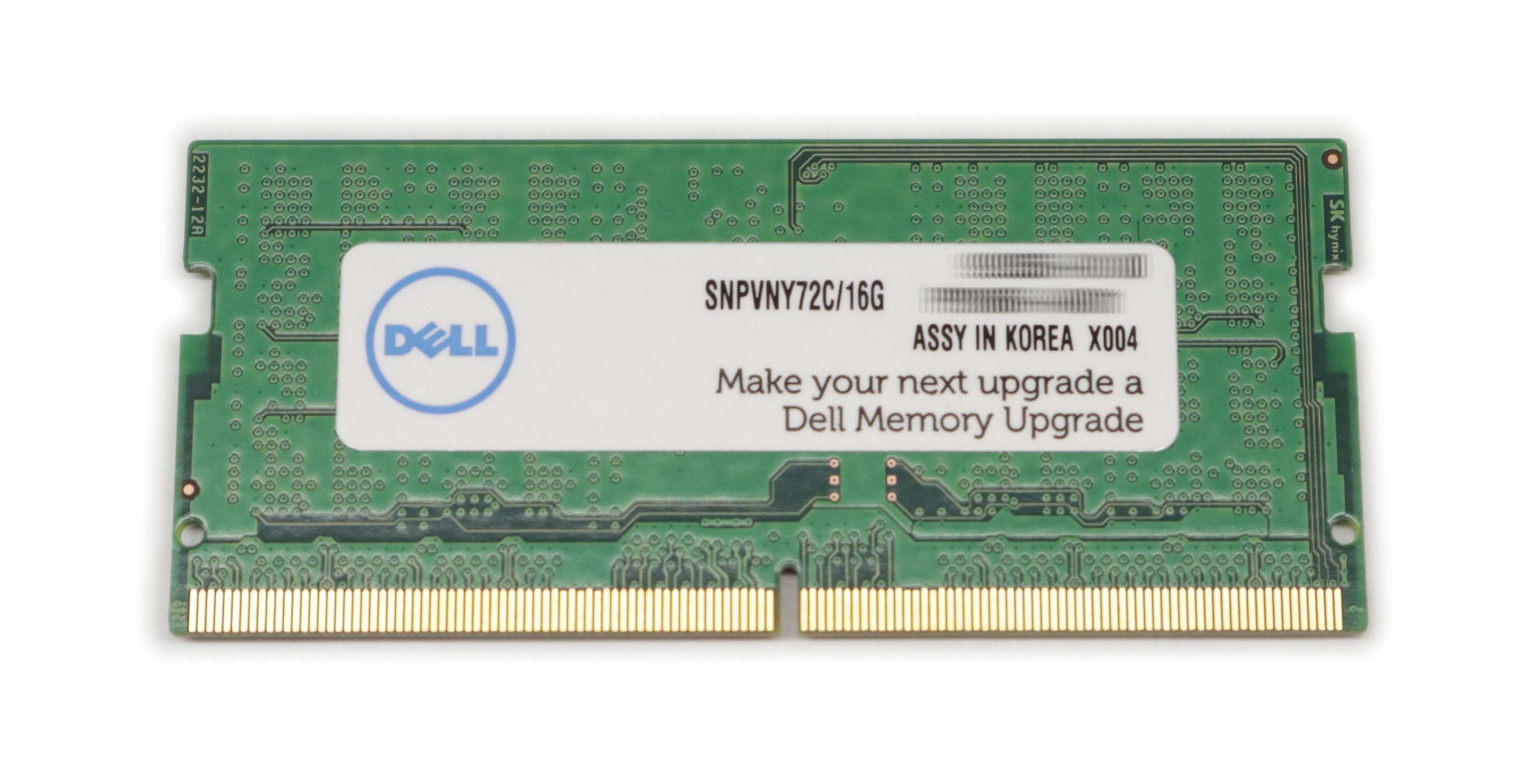 Dell 16GB SNPVNY72C/16G DDR5 SoDimm 262-pin 4800Mhz PC5-38400 unbuffered - Click Image to Close