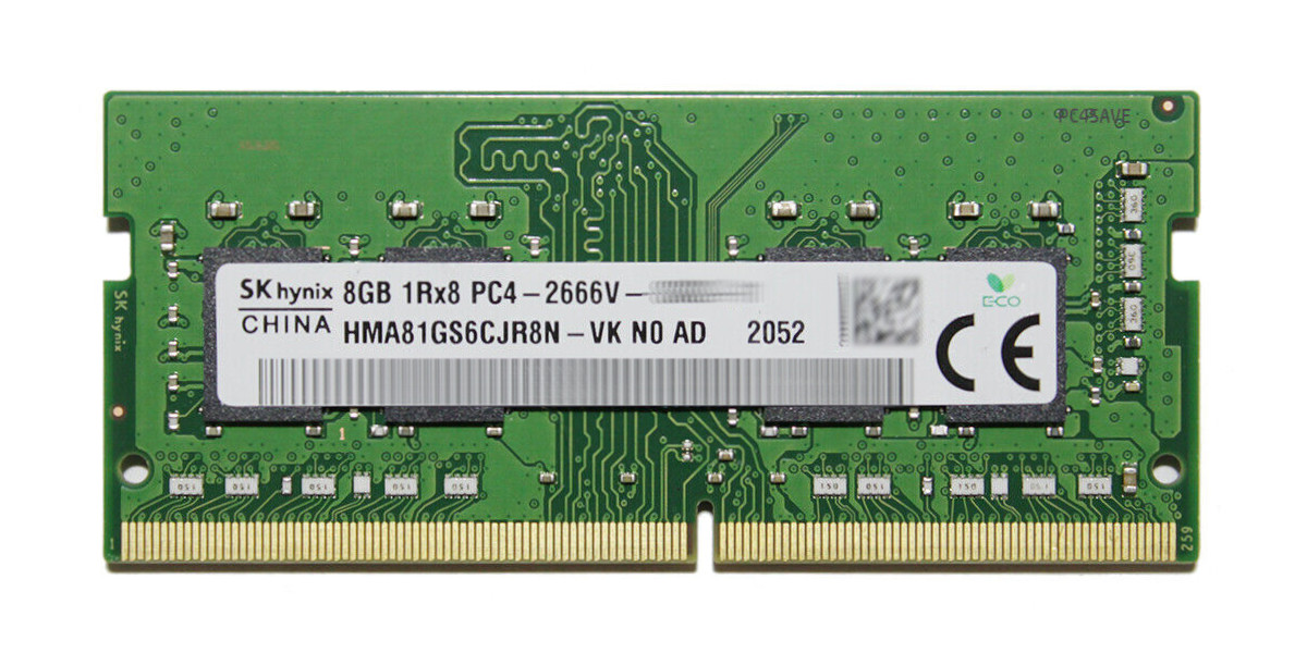 DELL 8GB PC4-2666V SoDIMM HMA81GS6CJR8N-VK N0 AD 034 - Click Image to Close