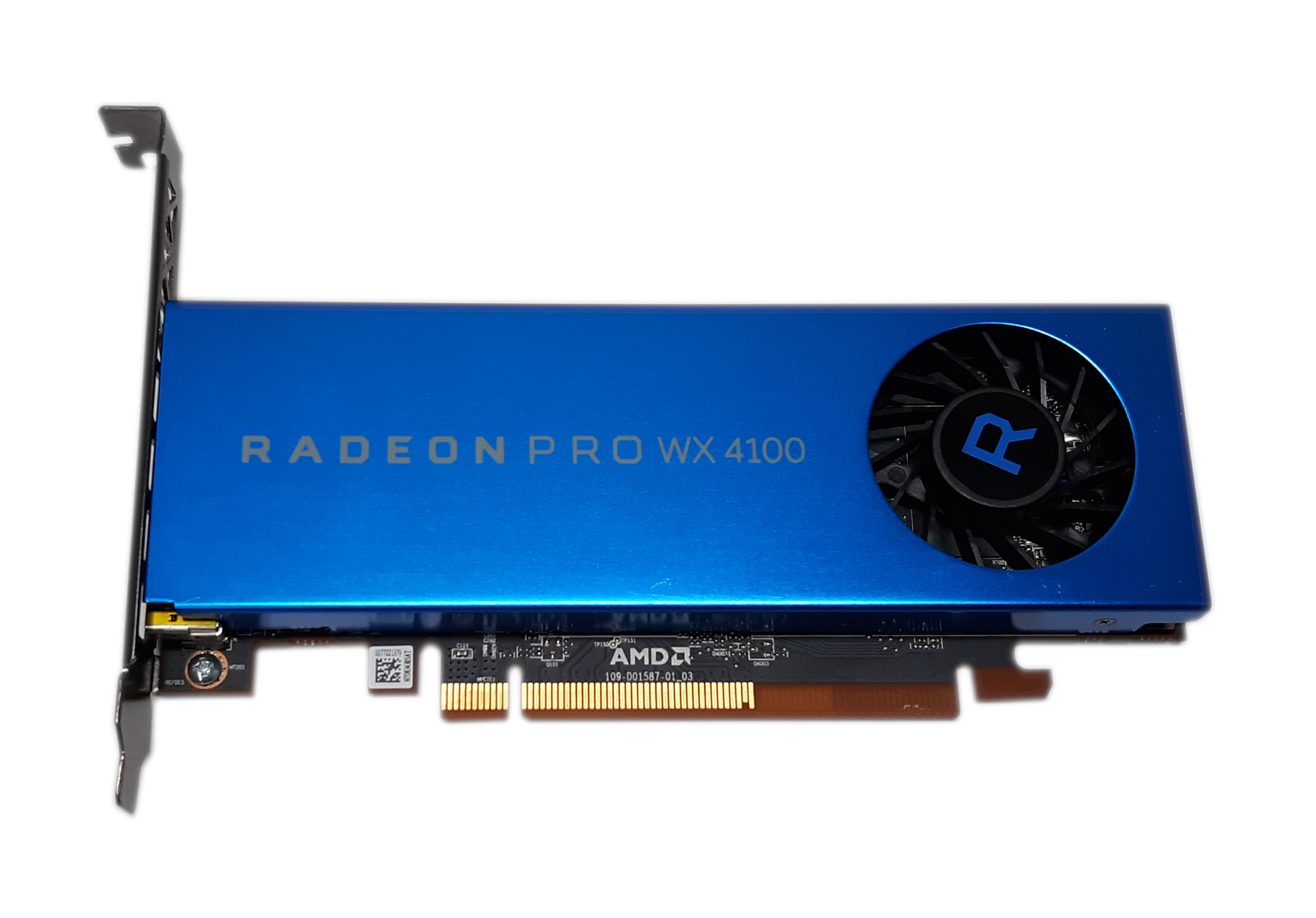Dell AMD Radeon Pro WX4100 PCI-E 3.0 x16 4GB GDDR5 4 x Mini DP 102D0150301 TFC3M - Click Image to Close
