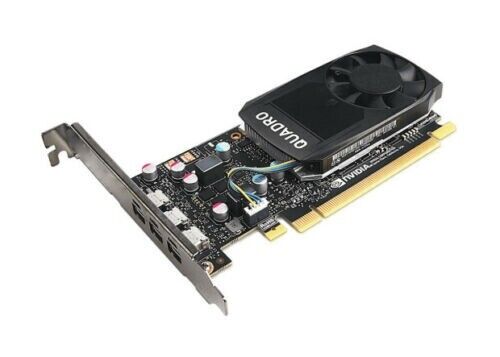 Dell nVIDIA Quadro P400 2GB 3x miniDP PCI-E x16 LP 900-5G178-0100-000 W9VFP