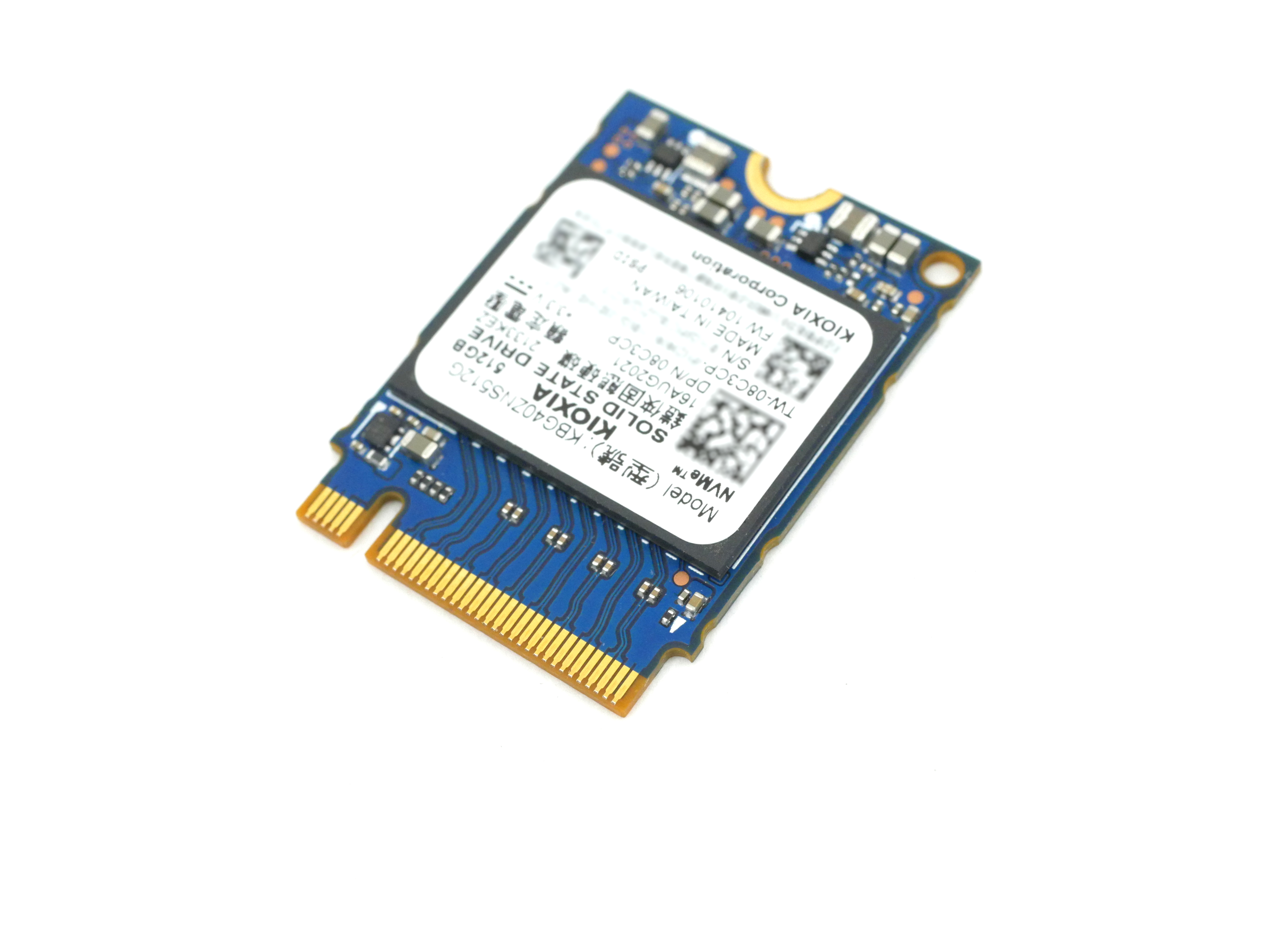 Dell Kioxa 512GB 2230 M.2 NVMe SSD KBG40ZNS512G 08C3CP