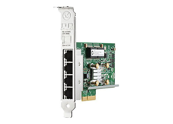 HPE 331T Network Adapter PCIe 2.0 10/100Mb LAN 647594-B21 - Click Image to Close