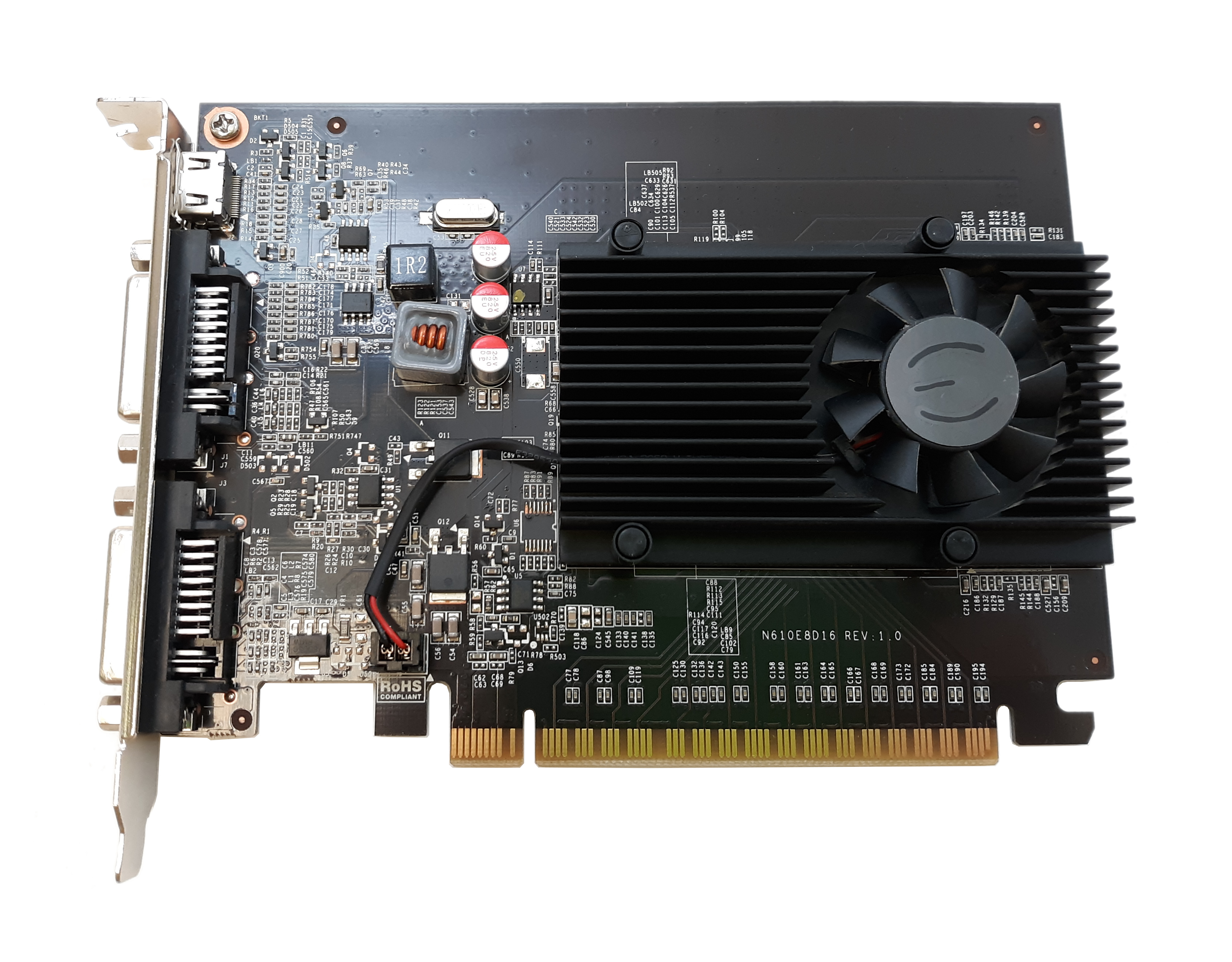 EVGA GeForce GT610 Dual DVI Mini HDMI 01G-P3-2616-KR