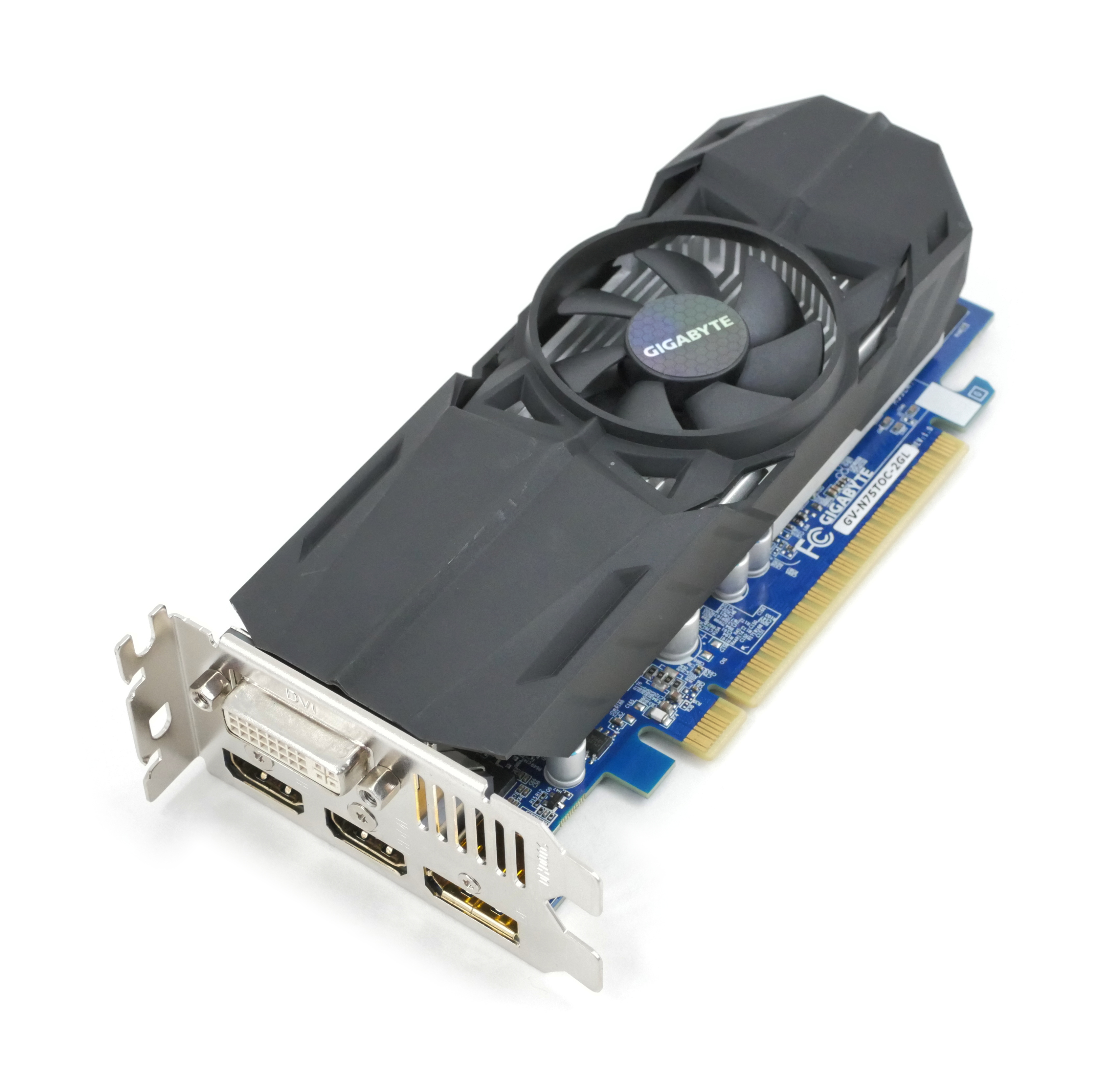 Gigabyte GV-N75TOC-2GL GTX750Ti 2GB PCIe 2xHDMI DP DVI LP