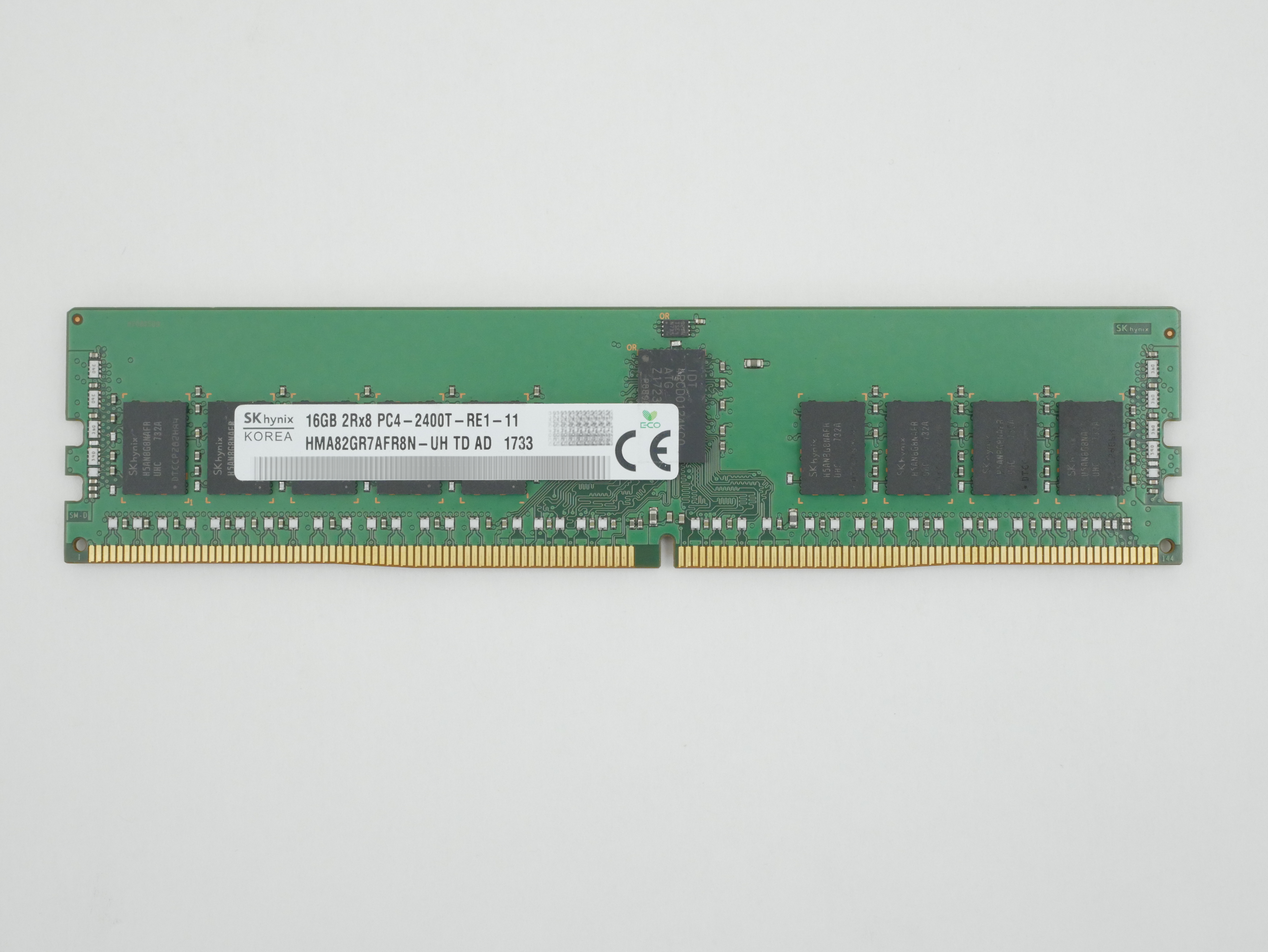 Hynix 16GB RAM DDR4-2400MHz ECC Registered CL17 288-Pin DIMM HMA82GR7AFR8N-UH