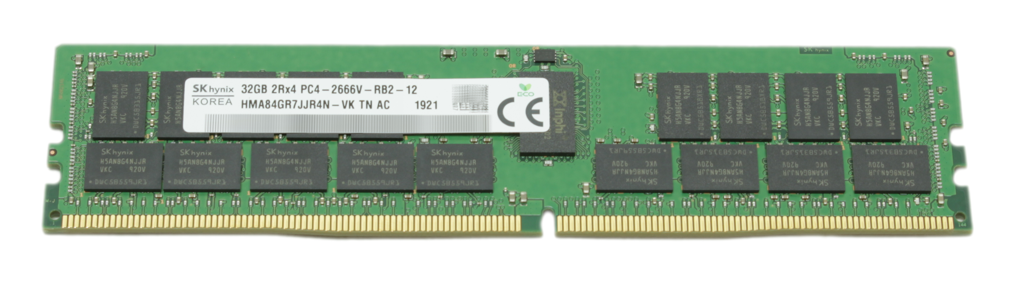 Hynix 32Gb Server Memory PC4-2666V DDR4 21300 1.2V 288pin HMA84GR7JJR4N-VK