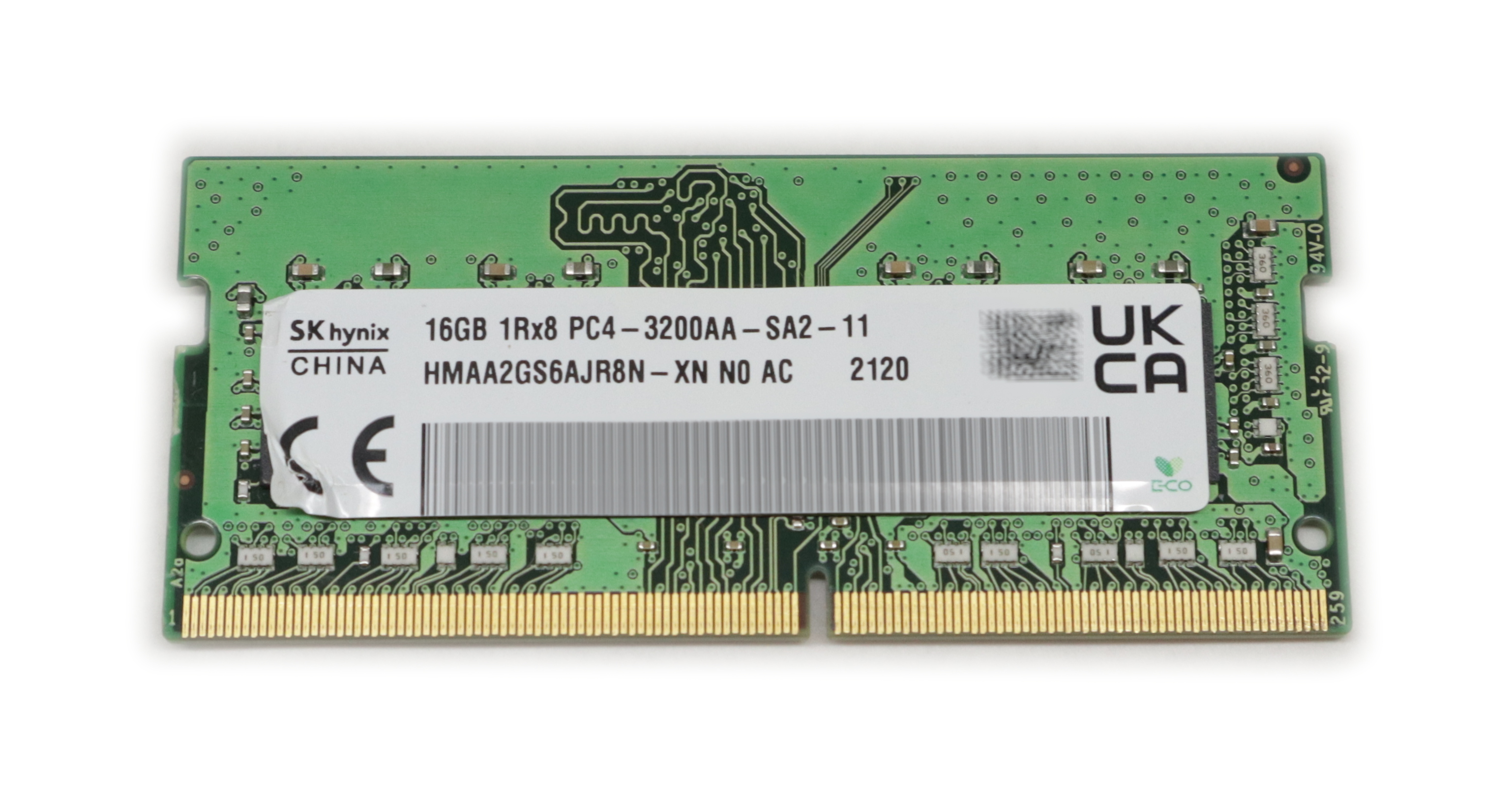 Hynix 16GB HMAA2GS6AJR8N-XN DDR4 3200Mhz Laptop Memory SoDimm - Click Image to Close