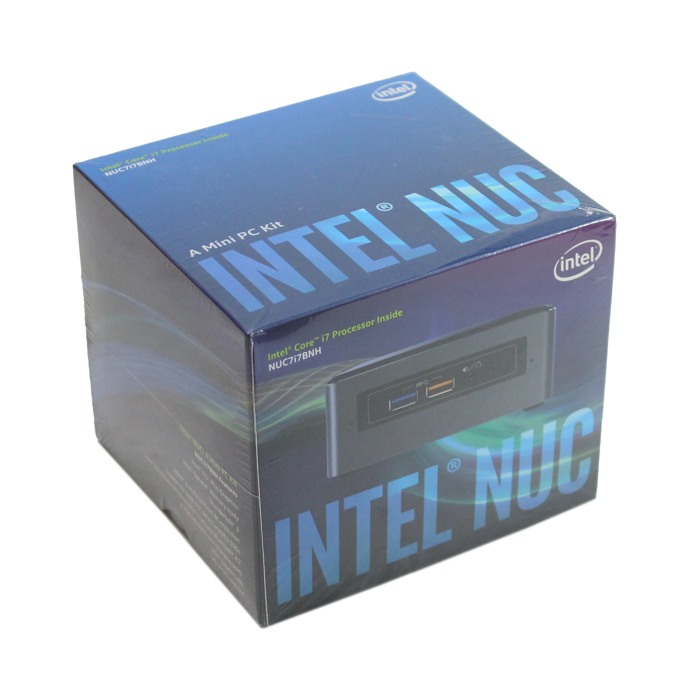 Intel NUC Kit mini PC Core i7-7567U 3.5 GHz GigE WLAN Bluetooth 4.2 NUC7I7BNH