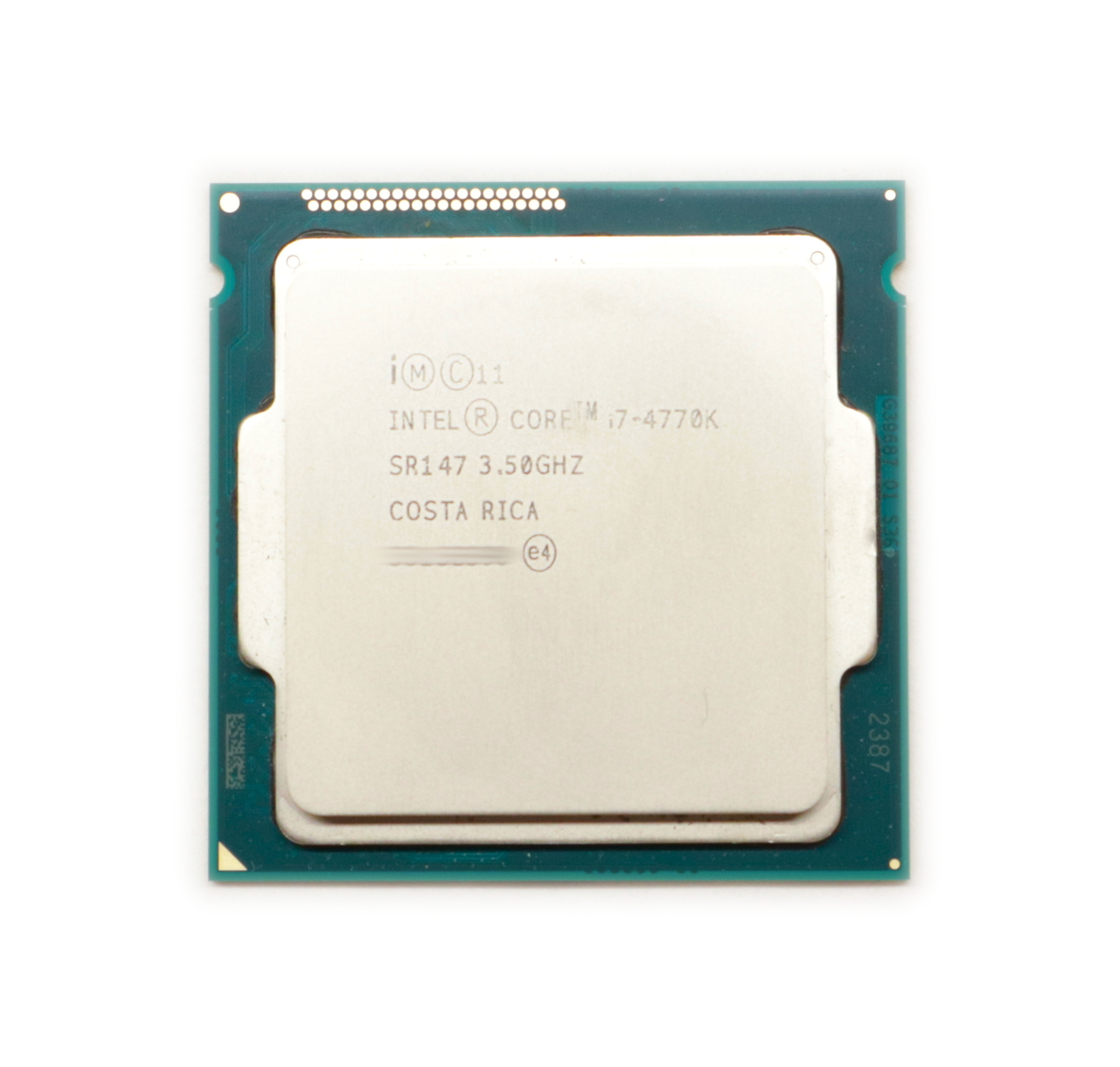 Intel Core i7-4770K 3.5GHz 8M Cache Sockets FCLGA1150 SR147